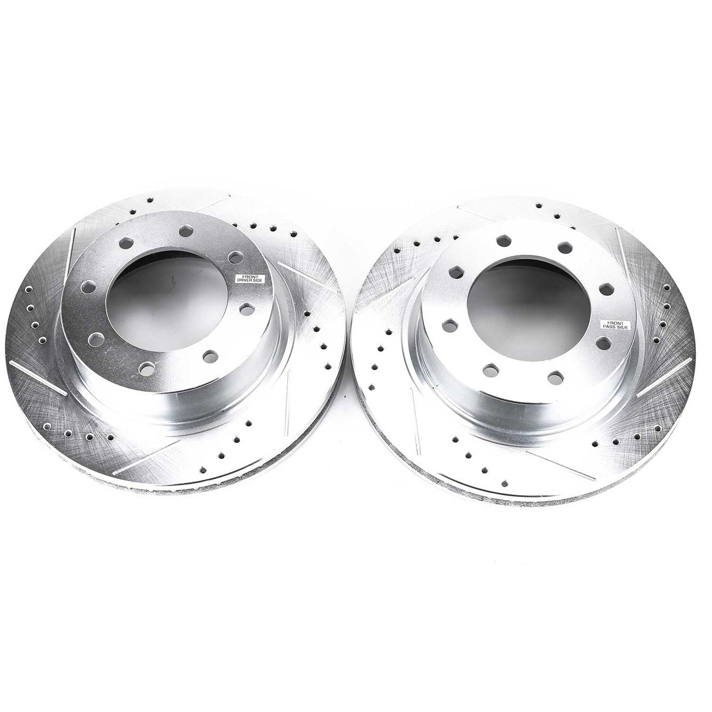 PowerStop Drilled & Slotted Front Rotor Pair | Nissan NV3500 (12-21) (JBR1573XPR)