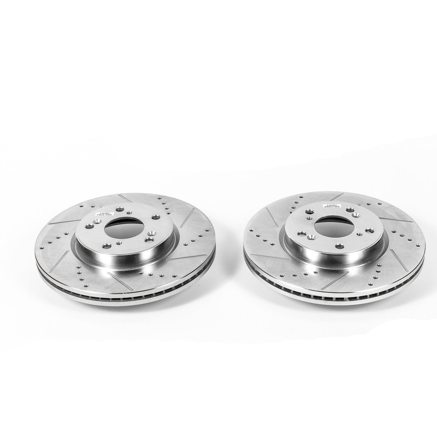 PowerStop Drilled & Slotted Front Rotors | Honda Accord (13-17) (JBR1584XPR)