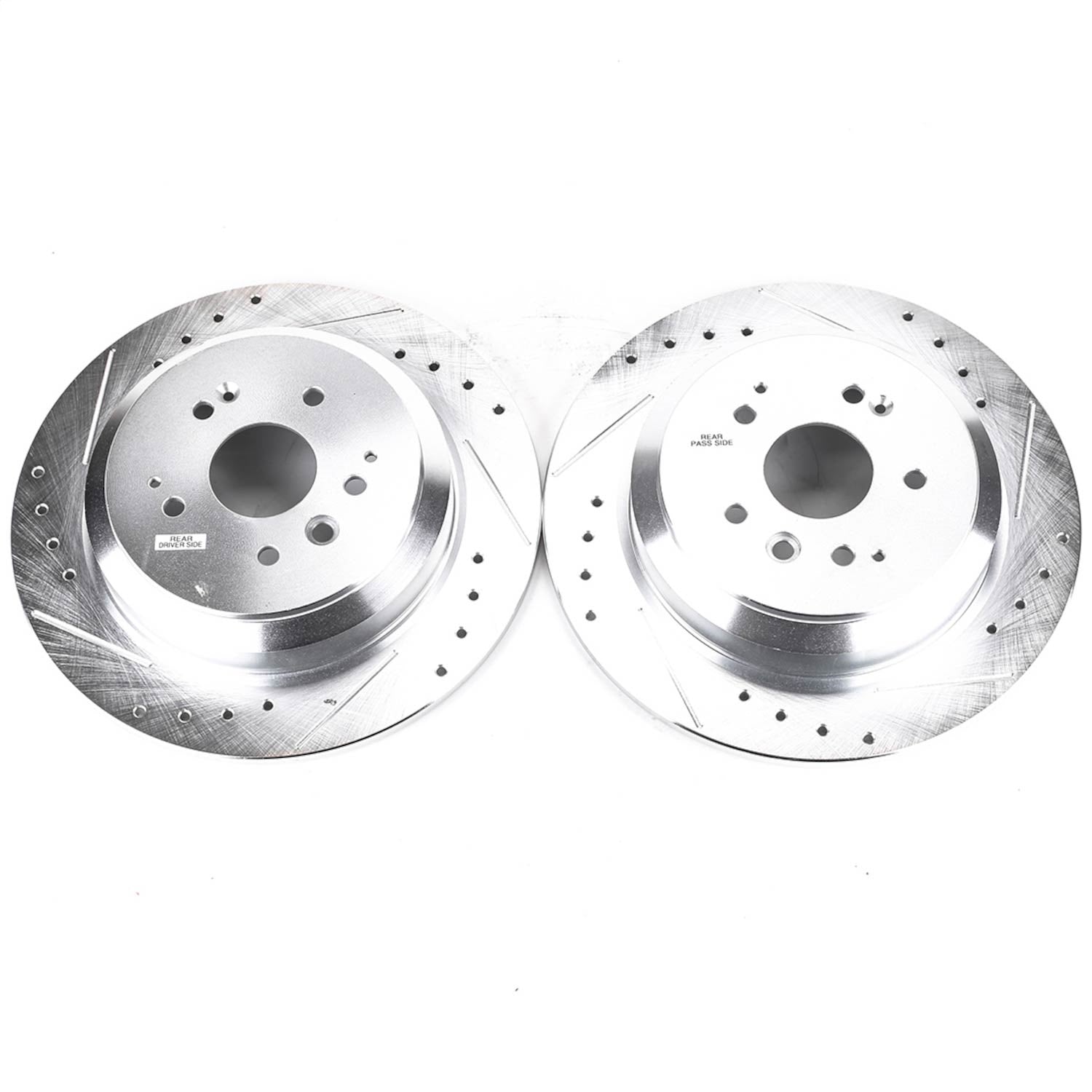 PowerStop Rear Evolution Drilled & Slotted Rotors | Acura MDX (14-16) (JBR1587XPR)