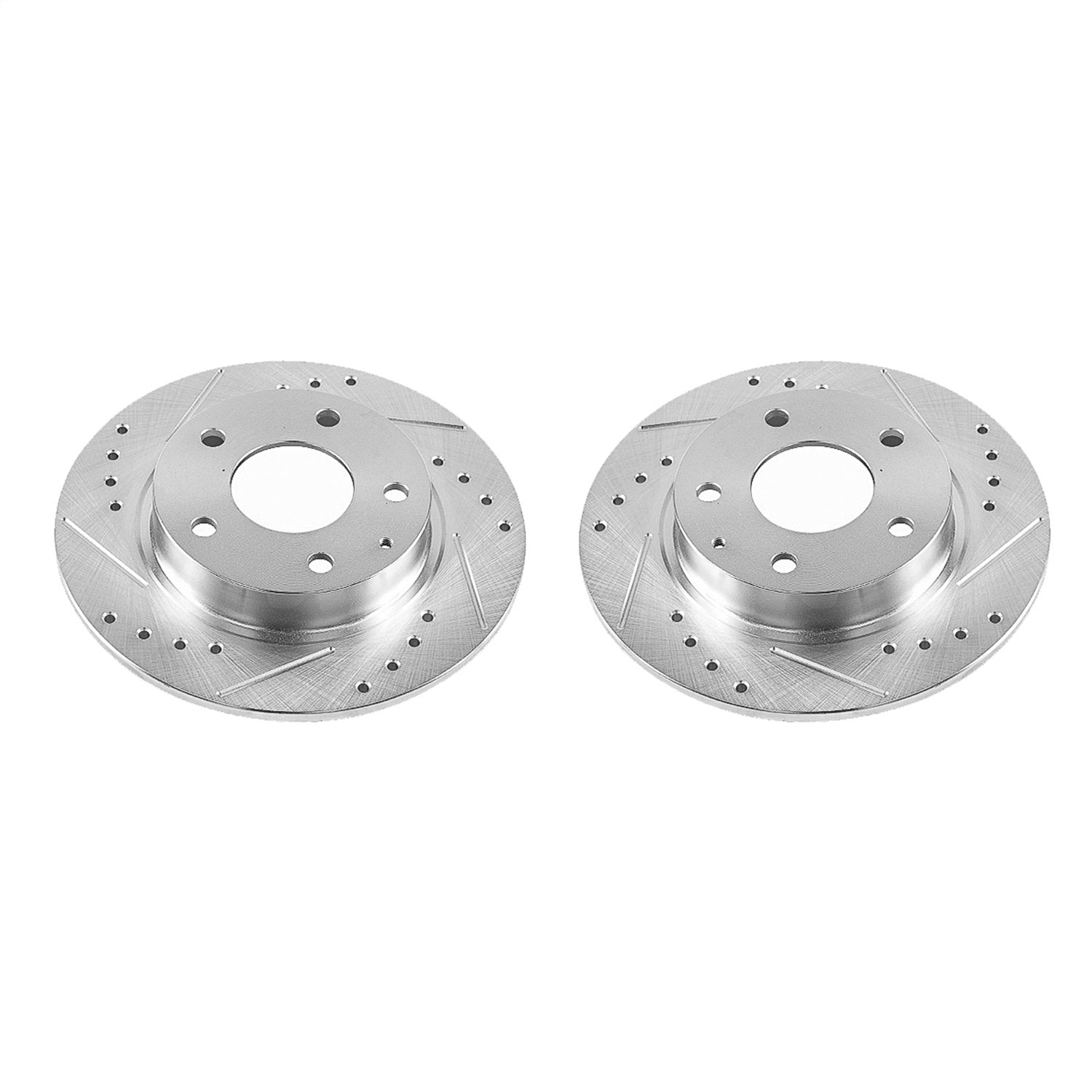 PowerStop Rear Drilled & Slotted Rotors | Mazda 3 (14-18) (JBR1594XPR)