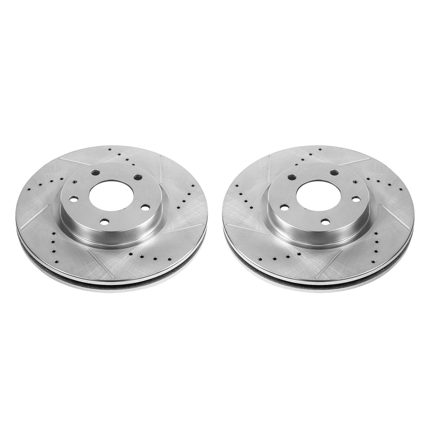 PowerStop Front Evolution Drilled & Slotted Rotors - Pair | Mazda 6 (14-18) (JBR1596XPR)