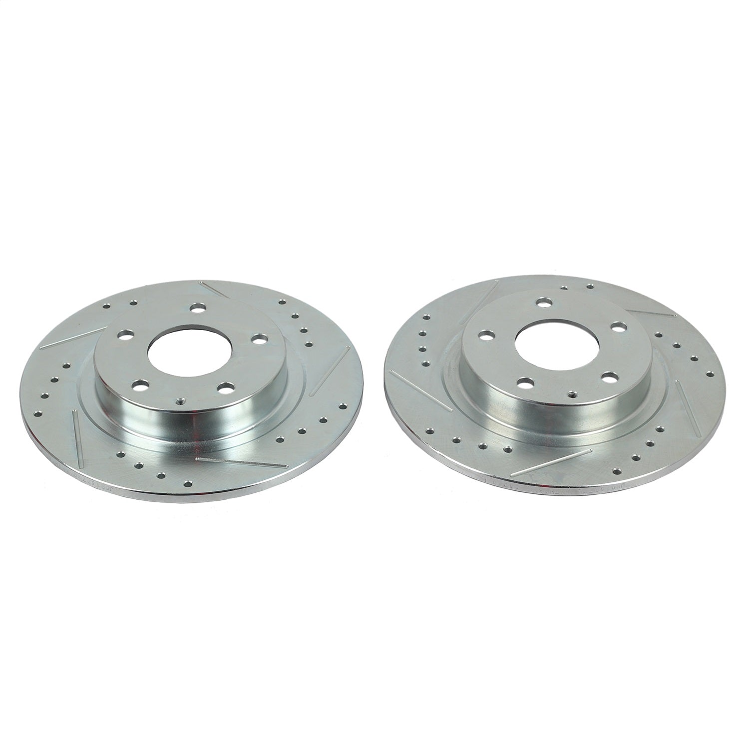 PowerStop Drilled & Slotted Rear Rotors | Mazda 6 (14-18) (JBR1597XPR)