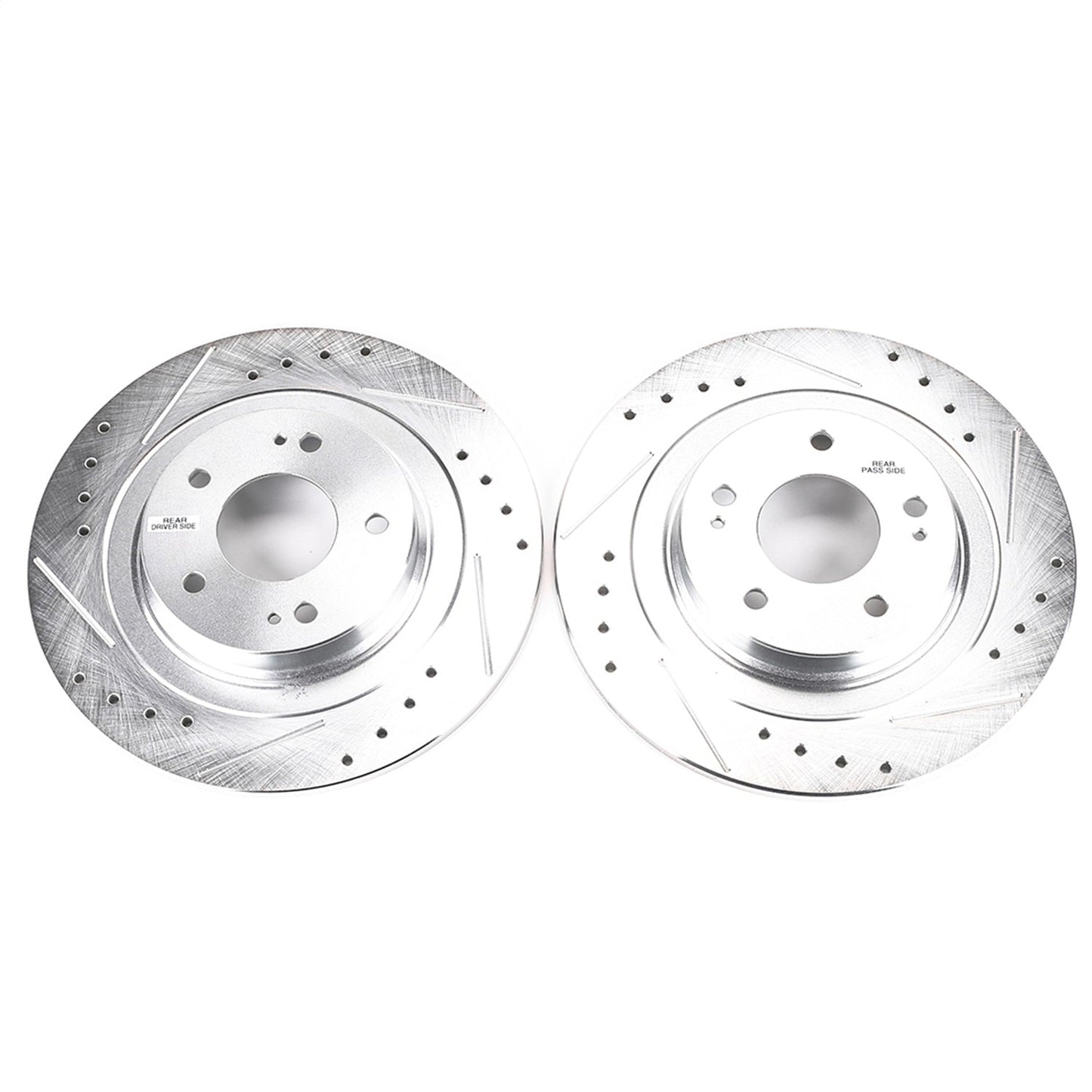 PowerStop Drilled & Slotted Rear Rotors | Mitsubishi Eclipse Cross (18) (JBR1700XPR)