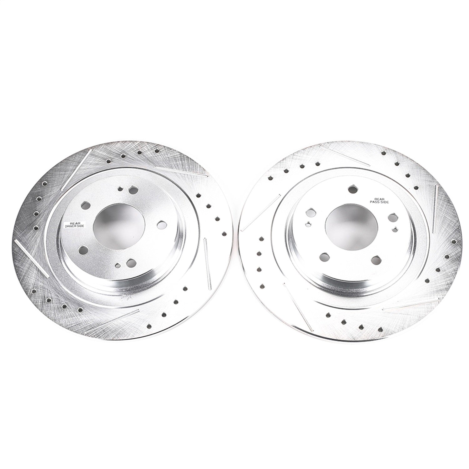 PowerStop Drilled & Slotted Rear Rotors | Mitsubishi Eclipse Cross (18) (JBR1700XPR)