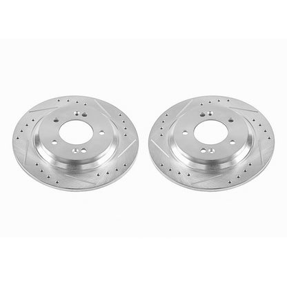 PowerStop Rear Evolution Drilled & Slotted Rotors | Hyundai Azera 2017 (JBR1712XPR)