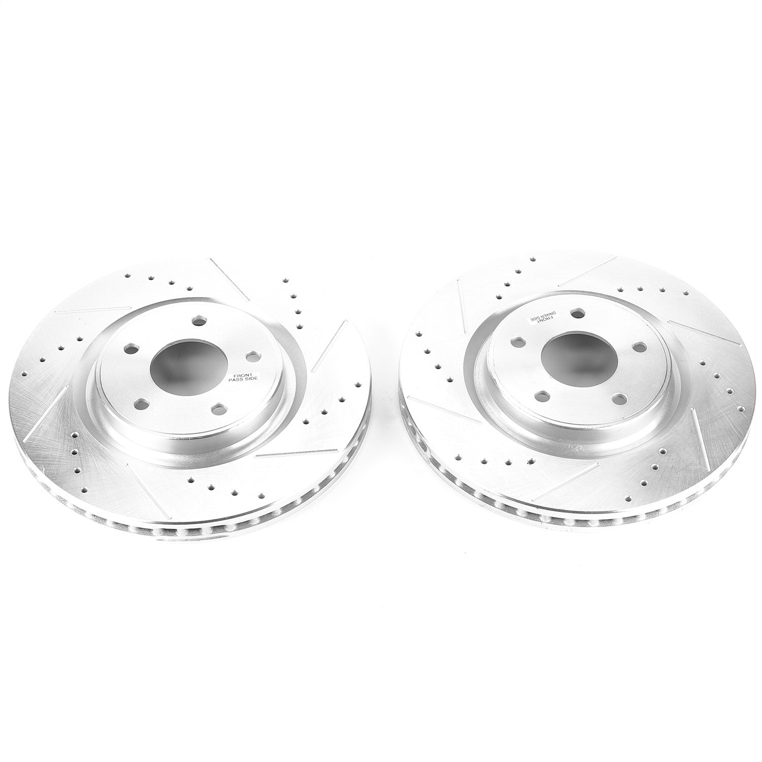 PowerStop Drilled & Slotted Front Rotors | Nissan Rogue (14-19) (JBR1715XPR)