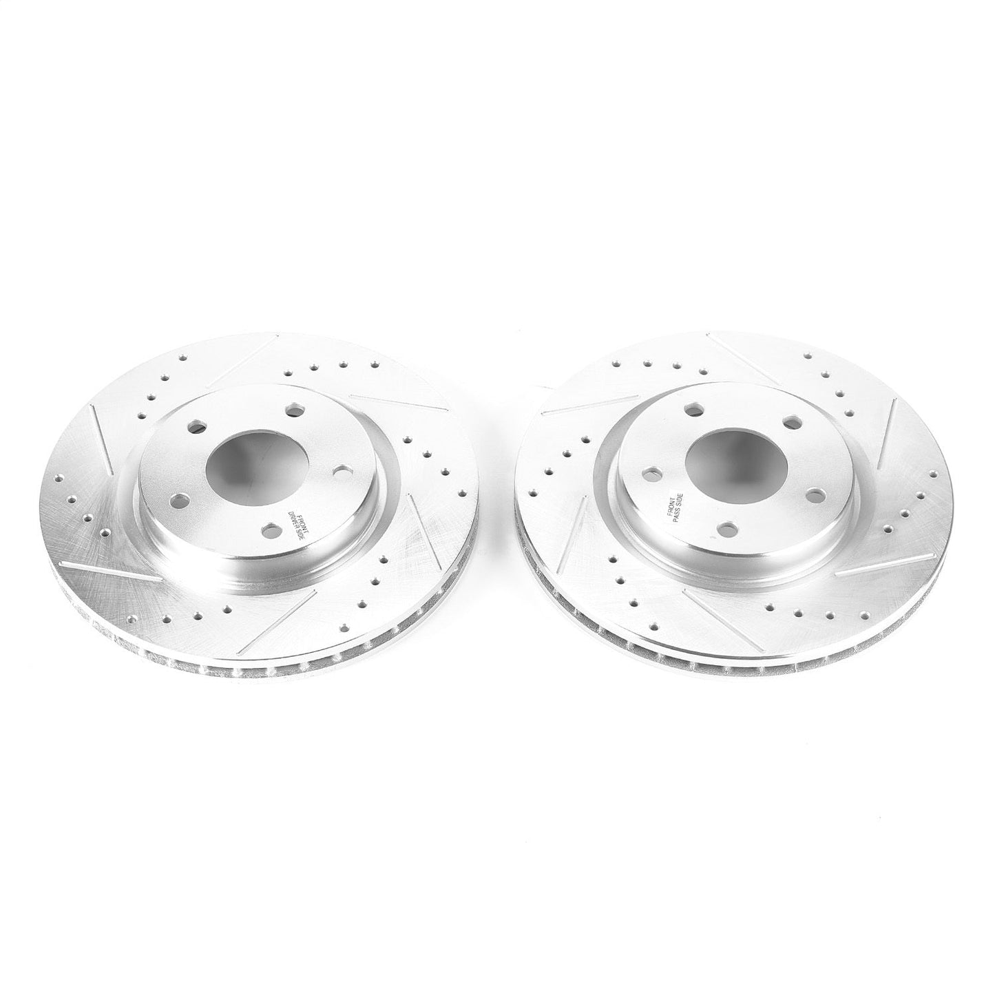 PowerStop Front Evolution Drilled & Slotted Rotors | Nissan Leaf (14-17) (JBR1716XPR)