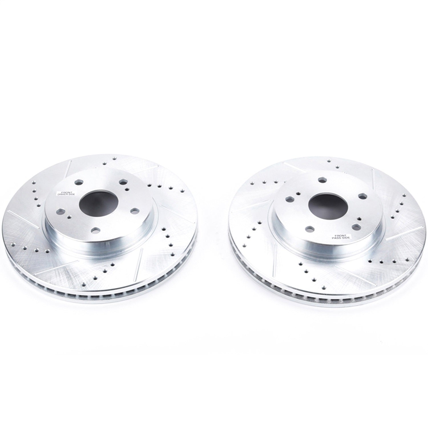 PowerStop Drilled & Slotted Front Rotors | Subaru Legacy (15-18) (JBR1717XPR)