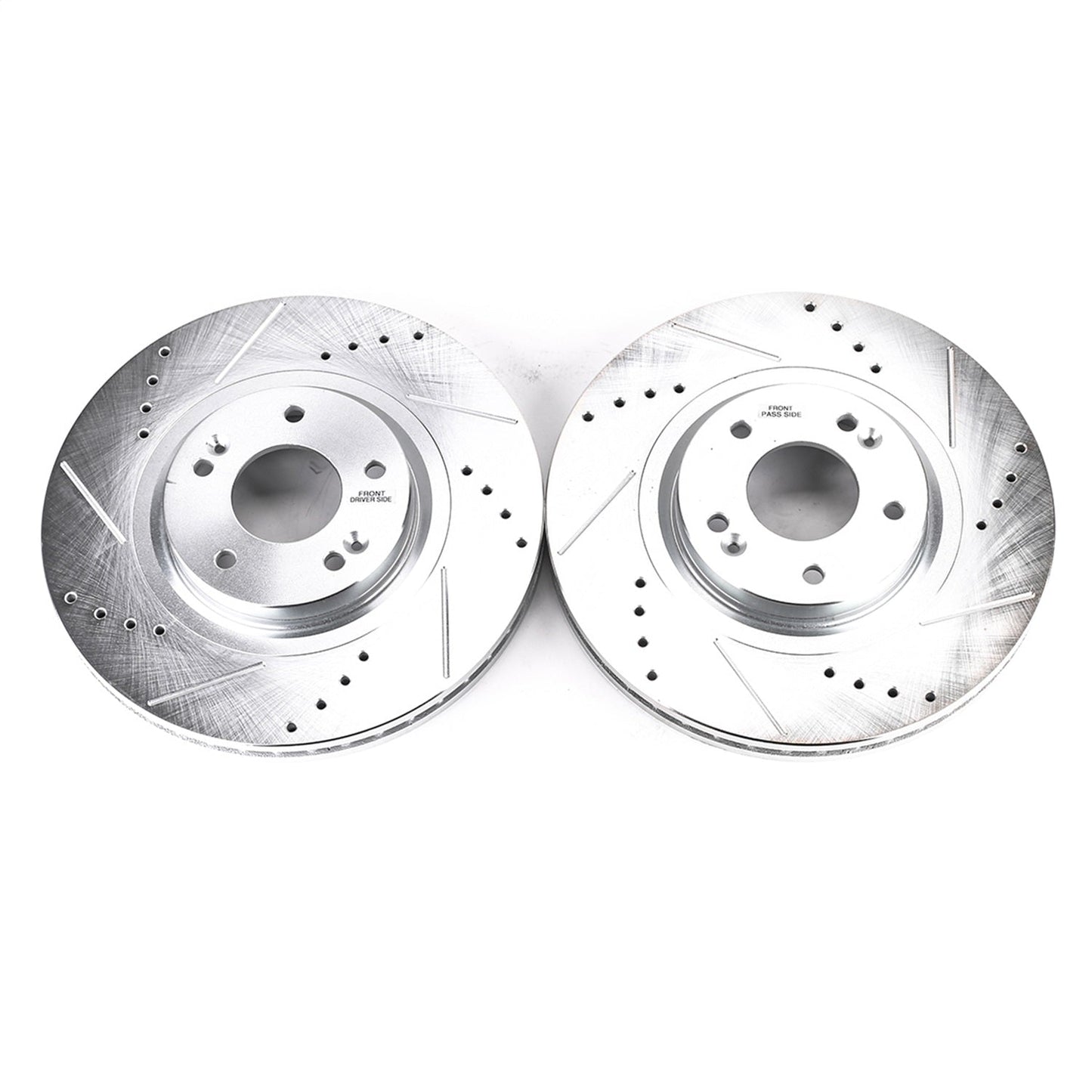 PowerStop Front Evolution Drilled & Slotted Rotors | Kia Sedona (15-19) (JBR1723XPR)