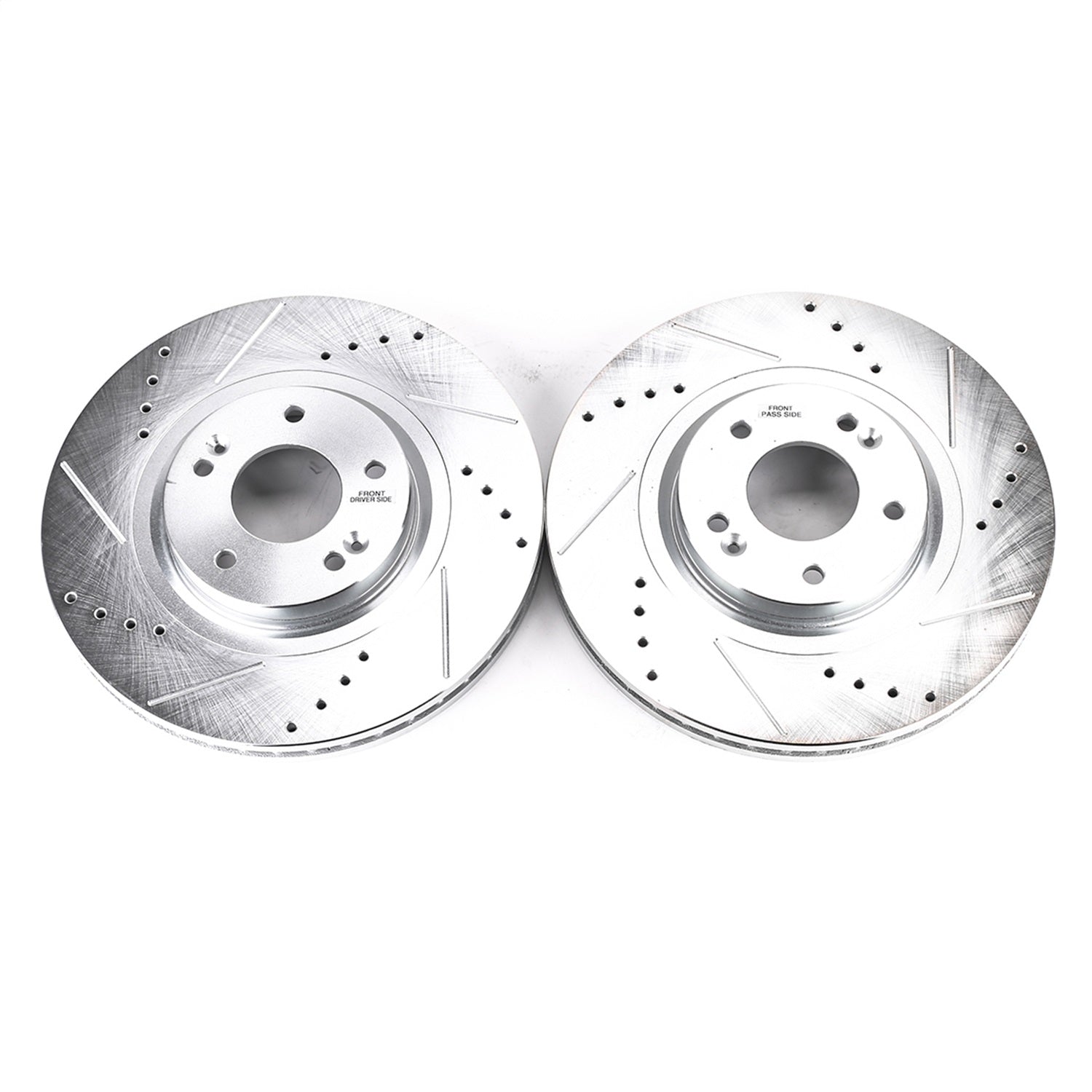 PowerStop Front Evolution Drilled & Slotted Rotors | Kia Sedona (15-19) (JBR1723XPR)