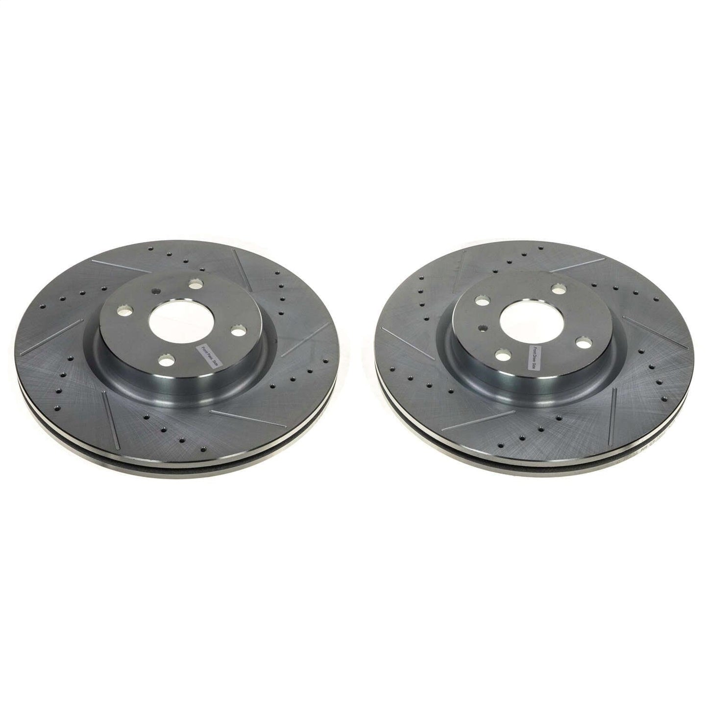 PowerStop Front Evolution Drilled & Slotted Rotor Pair | Mazda MX-5 Miata (16-21) (JBR1725XPR)