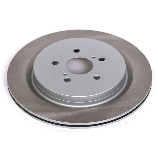 PowerStop Rear Semi Coated Rotor | Lexus RX350 (16-21) (JBR1737SCR)