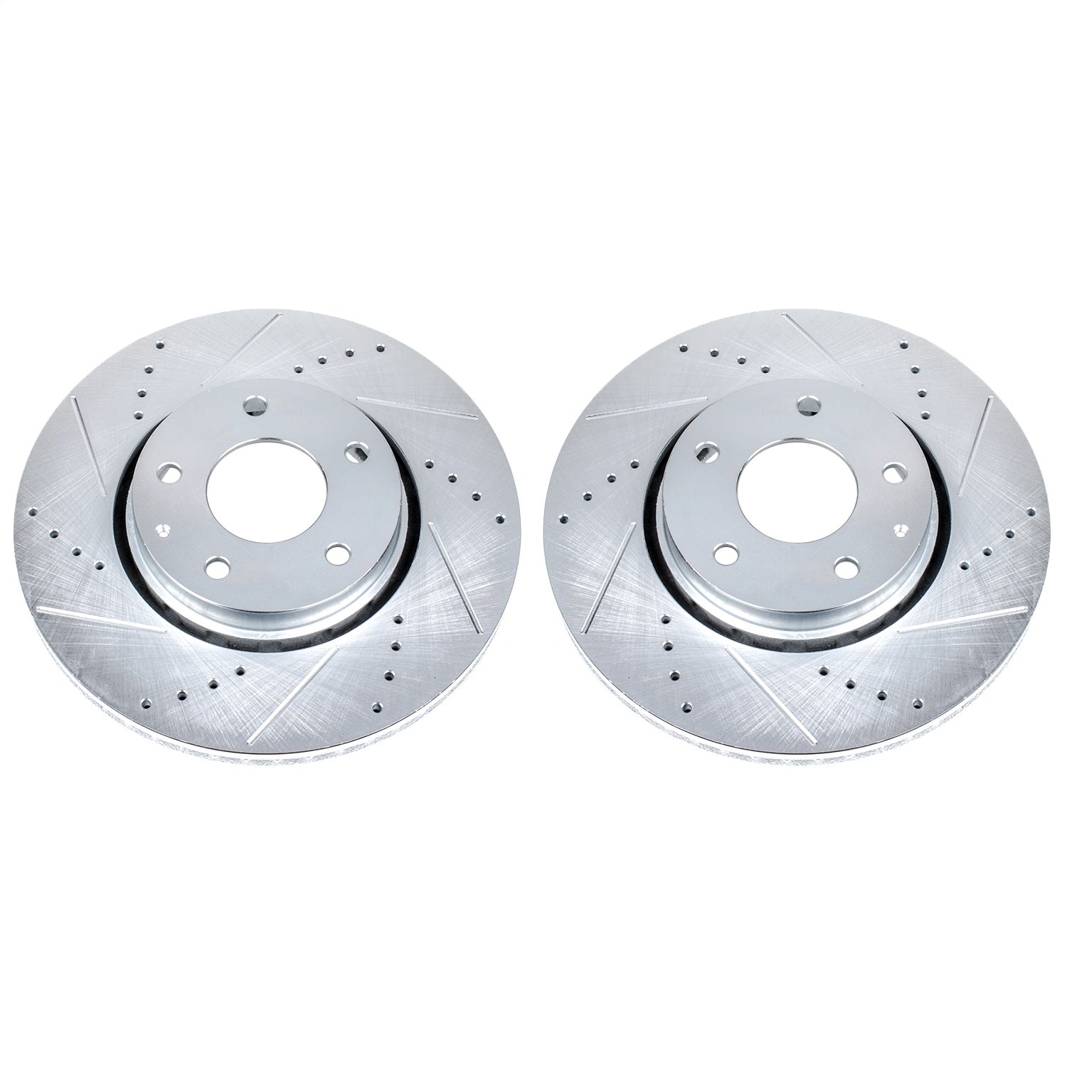 PowerStop Drilled & Slotted Front Rotors | Mazda CX-5 (16-19) (JBR1745XPR)