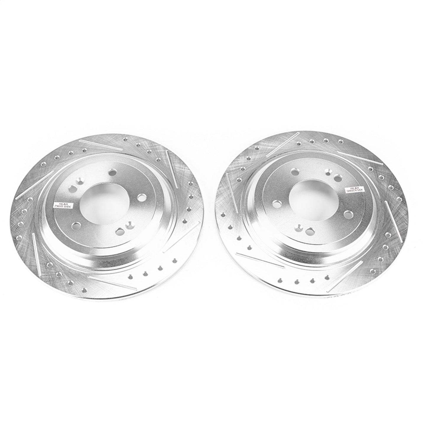 PowerStop Drilled & Slotted Front Rotors | Kia Sportage (18-19) (JBR1751XPR)
