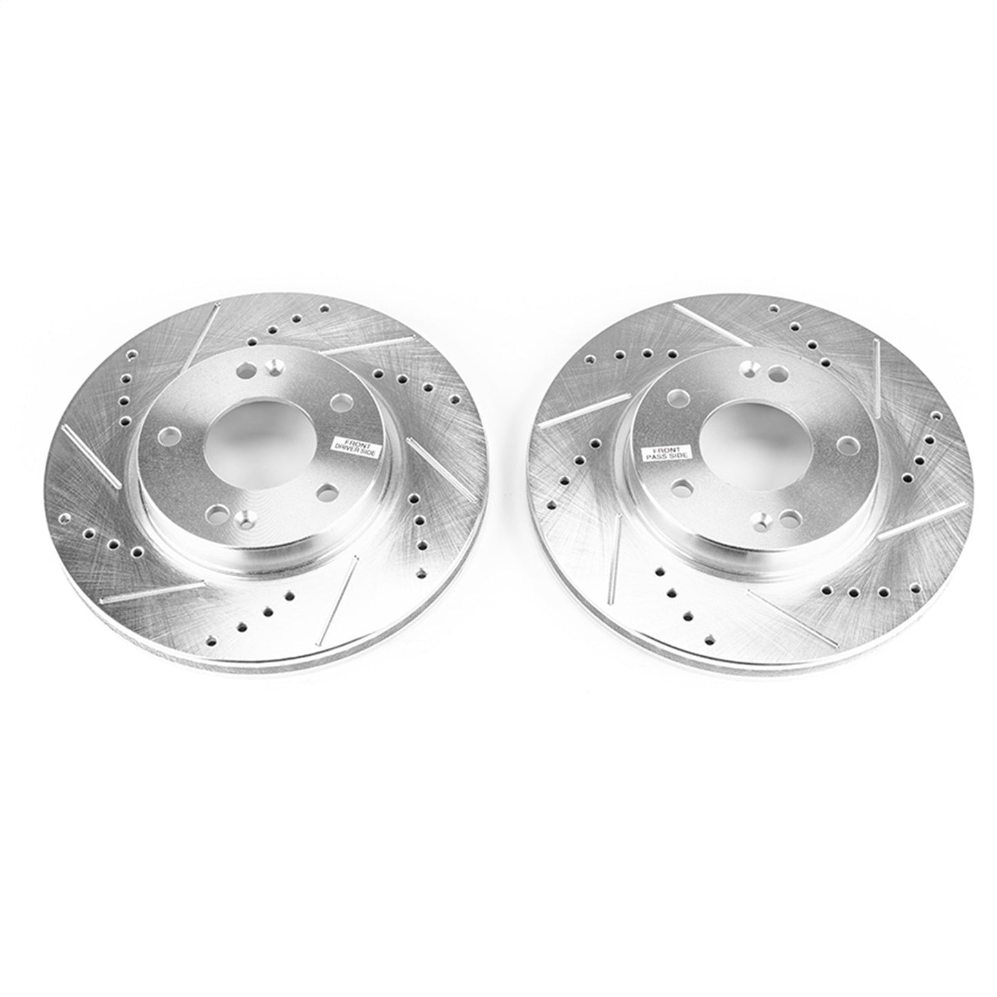 PowerStop Front Evolution Drilled & Slotted Rotors | Hyundai Ioniq (17-19) (JBR1760XPR)