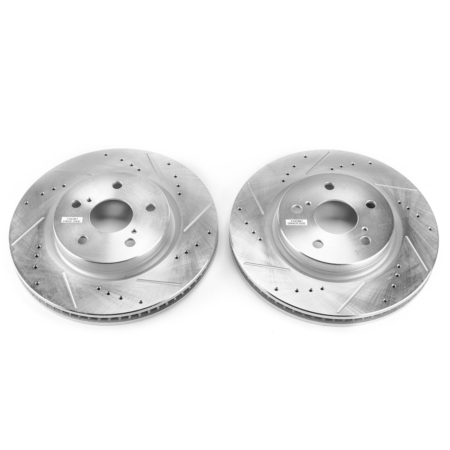 PowerStop Drilled & Slotted Front Rotors | Lexus ES350 (19) (JBR1763XPR)