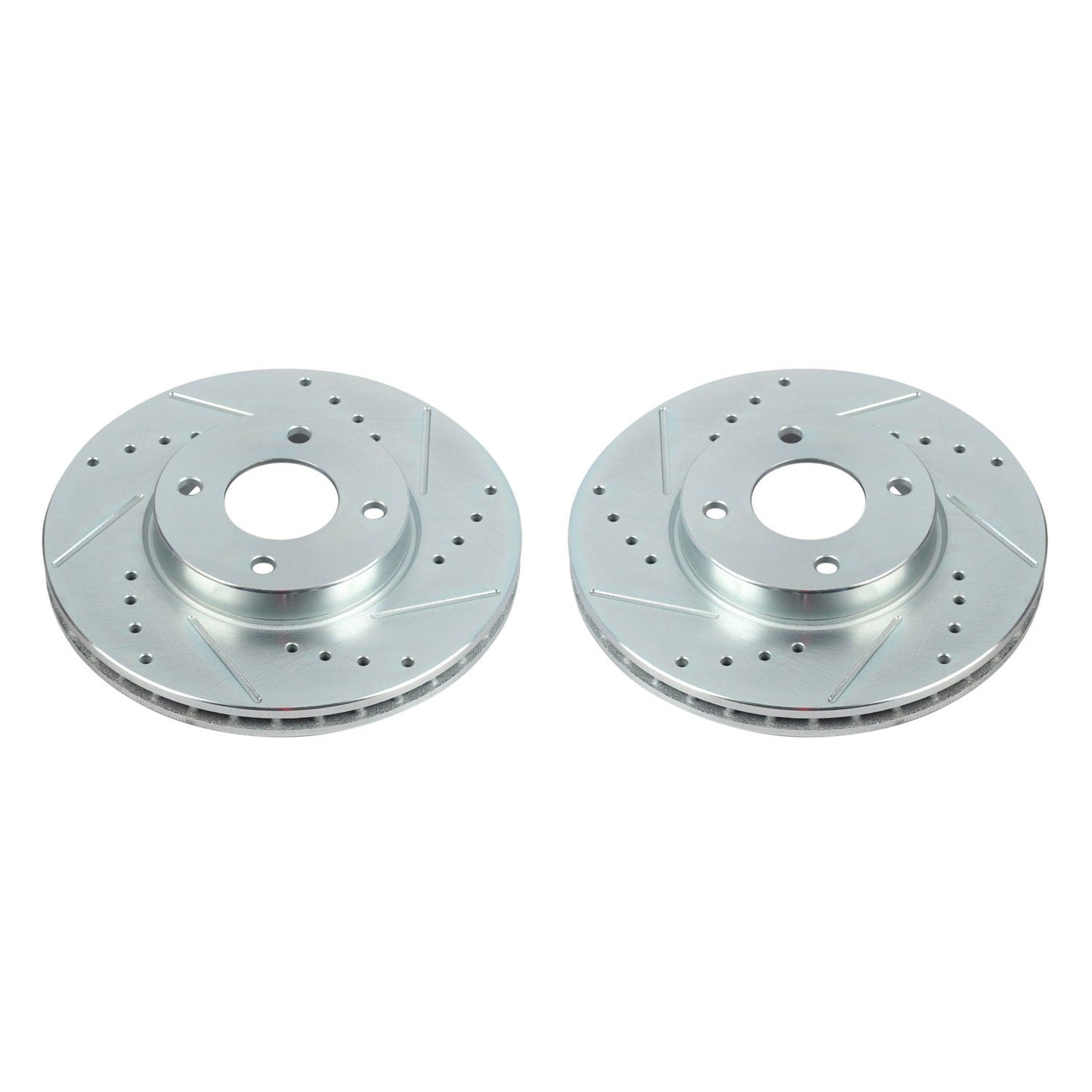 PowerStop Drilled & Slotted Front Rotors | Nissan Kicks (18-19) (JBR1765XPR)