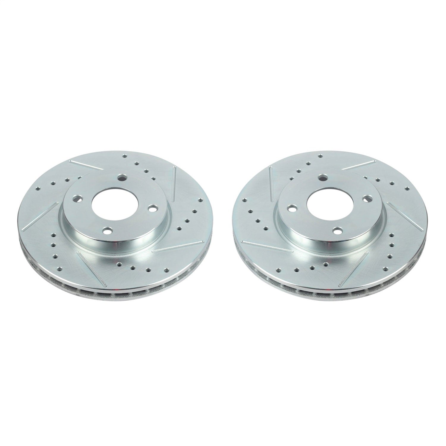PowerStop Drilled & Slotted Front Rotors | Nissan Kicks (18-19) (JBR1765XPR)