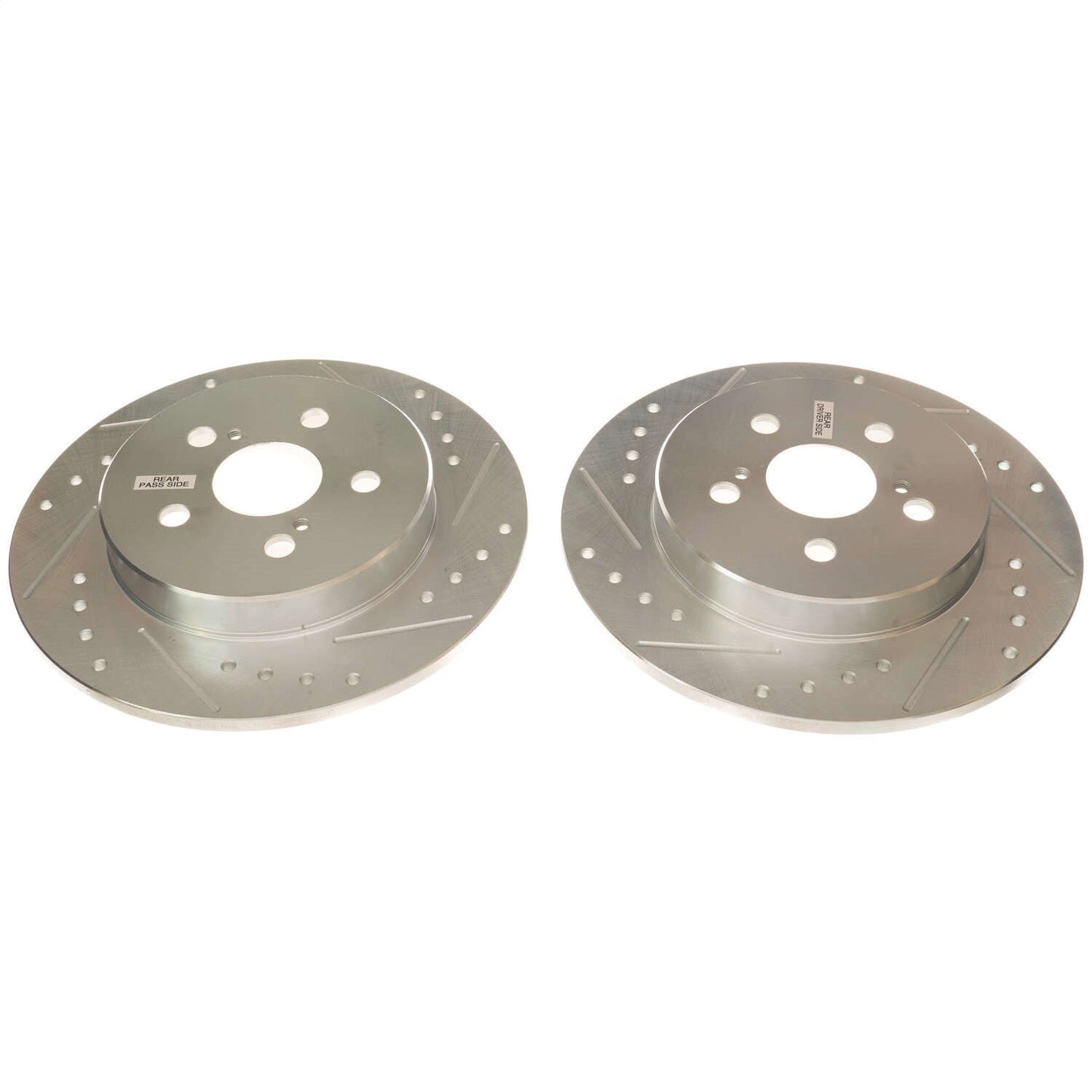 PowerStop Rear Evolution Drilled & Slotted Rotors - Pair | Toyota Corolla (19-20) (JBR1779XPR)