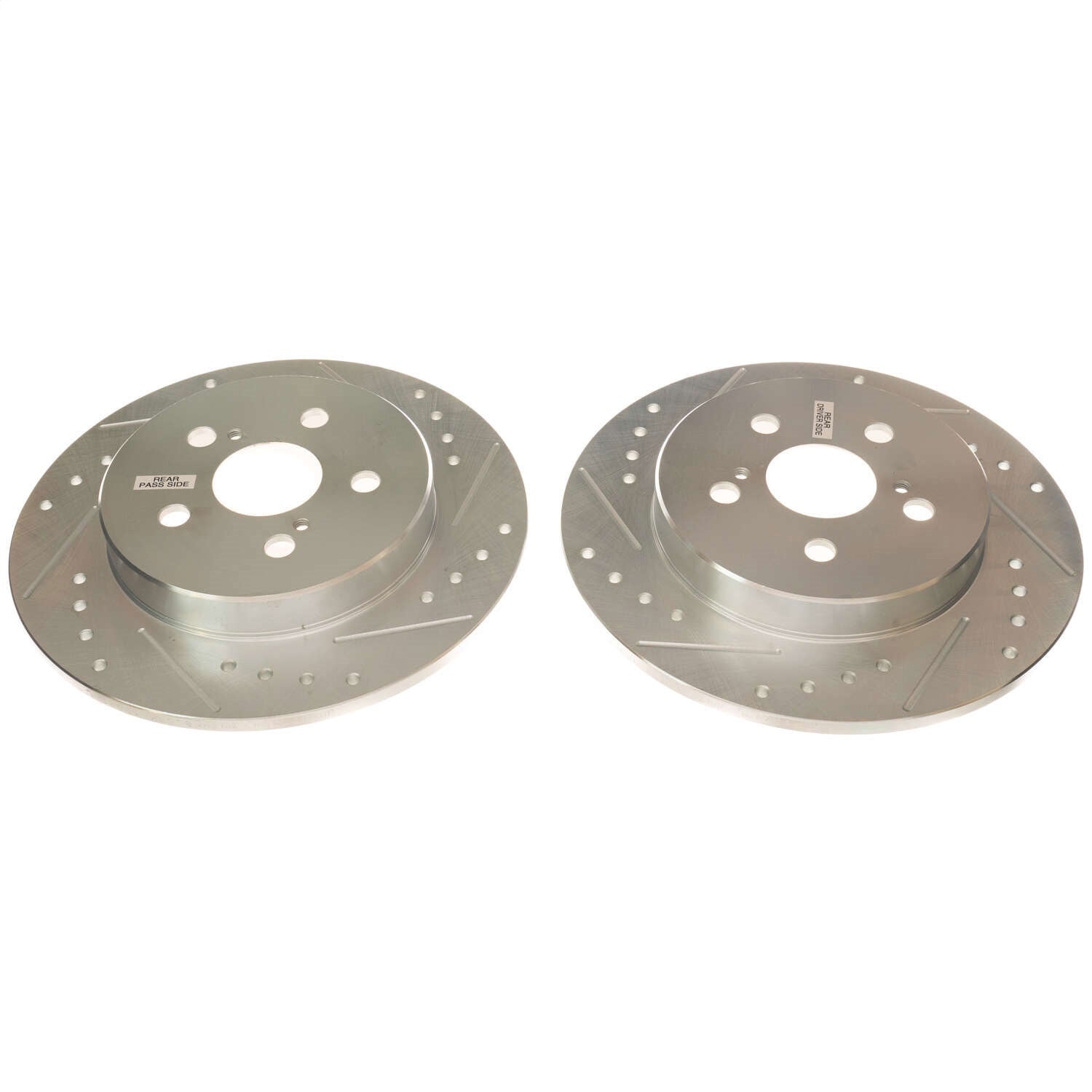 PowerStop Rear Evolution Drilled & Slotted Rotors - Pair | Toyota Corolla (19-20) (JBR1779XPR)
