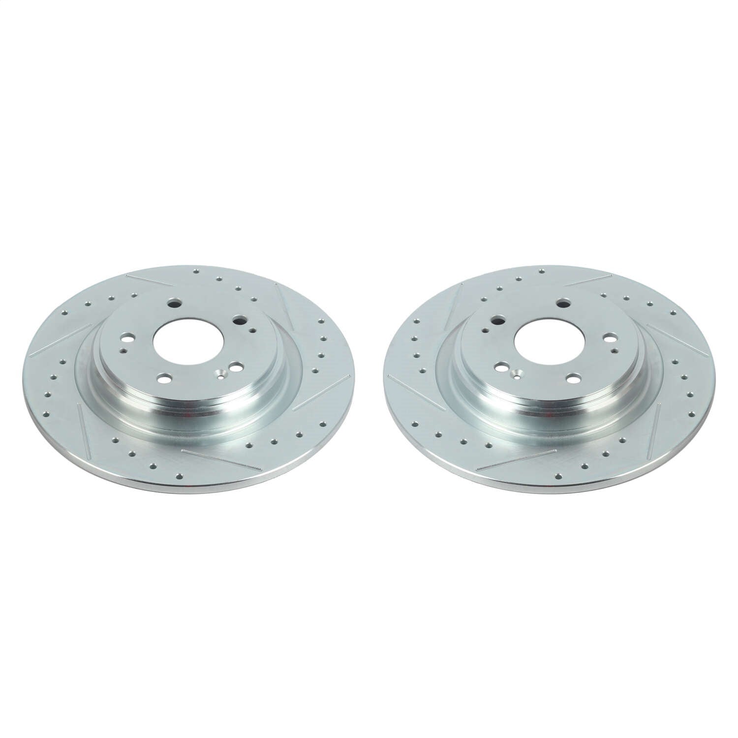 PowerStop Rear Evolution Drilled & Slotted Rotors | Acura MDX (17-20) (JBR1781XPR)