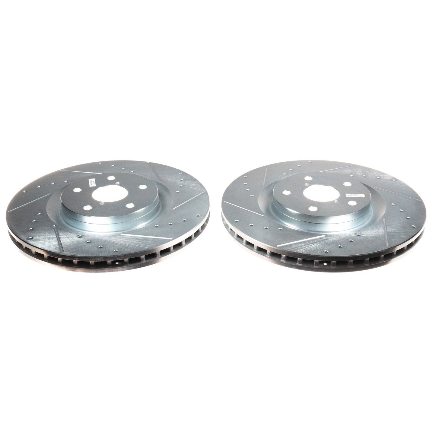 PowerStop Front Evolution Drilled & Slotted Rotors - Pair | Subaru Ascent (19-21) (JBR1789XPR)