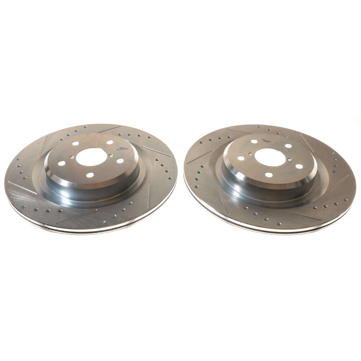 PowerStop Drilled & Slotted Rear Rotors | Subaru Ascent (19-20) (JBR1790XPR)