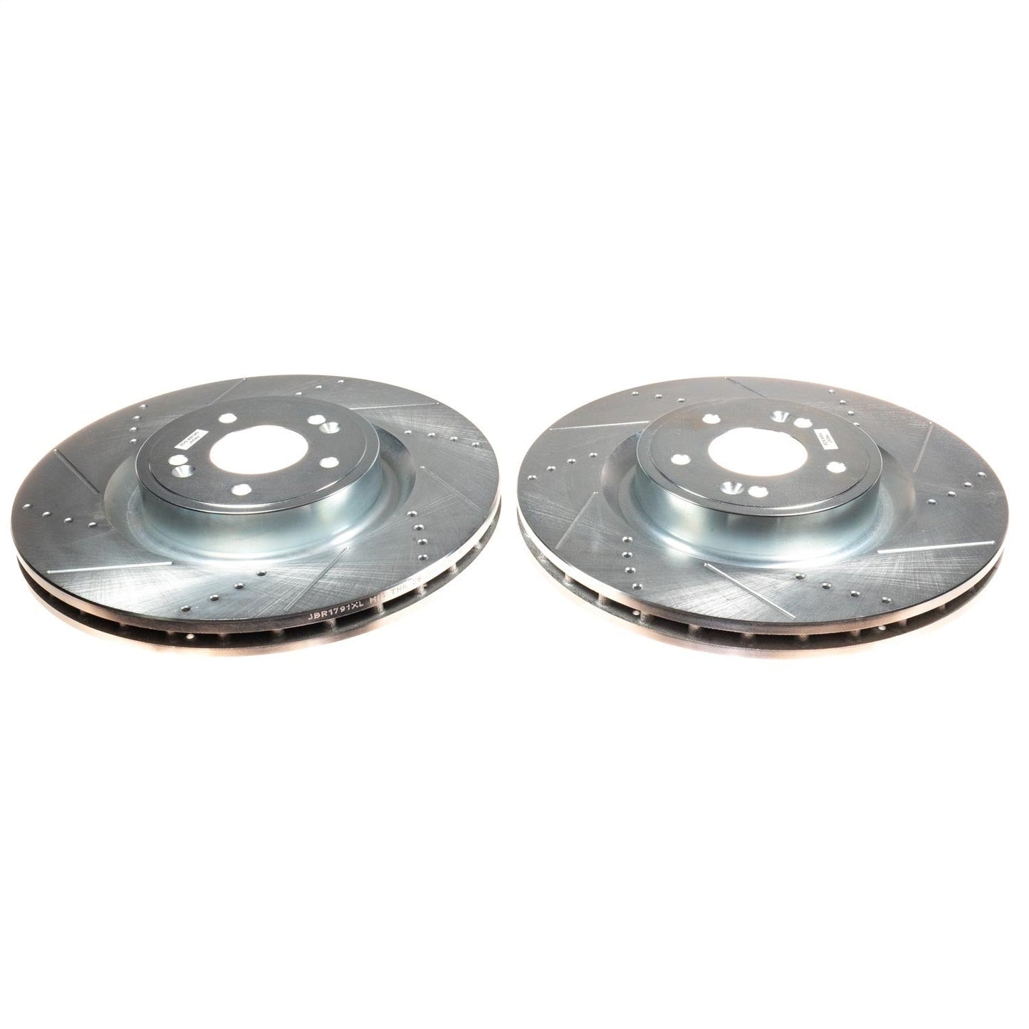 PowerStop Drilled & Slotted Front Rotors | Genesis G70 (19-21) (JBR1791XPR)