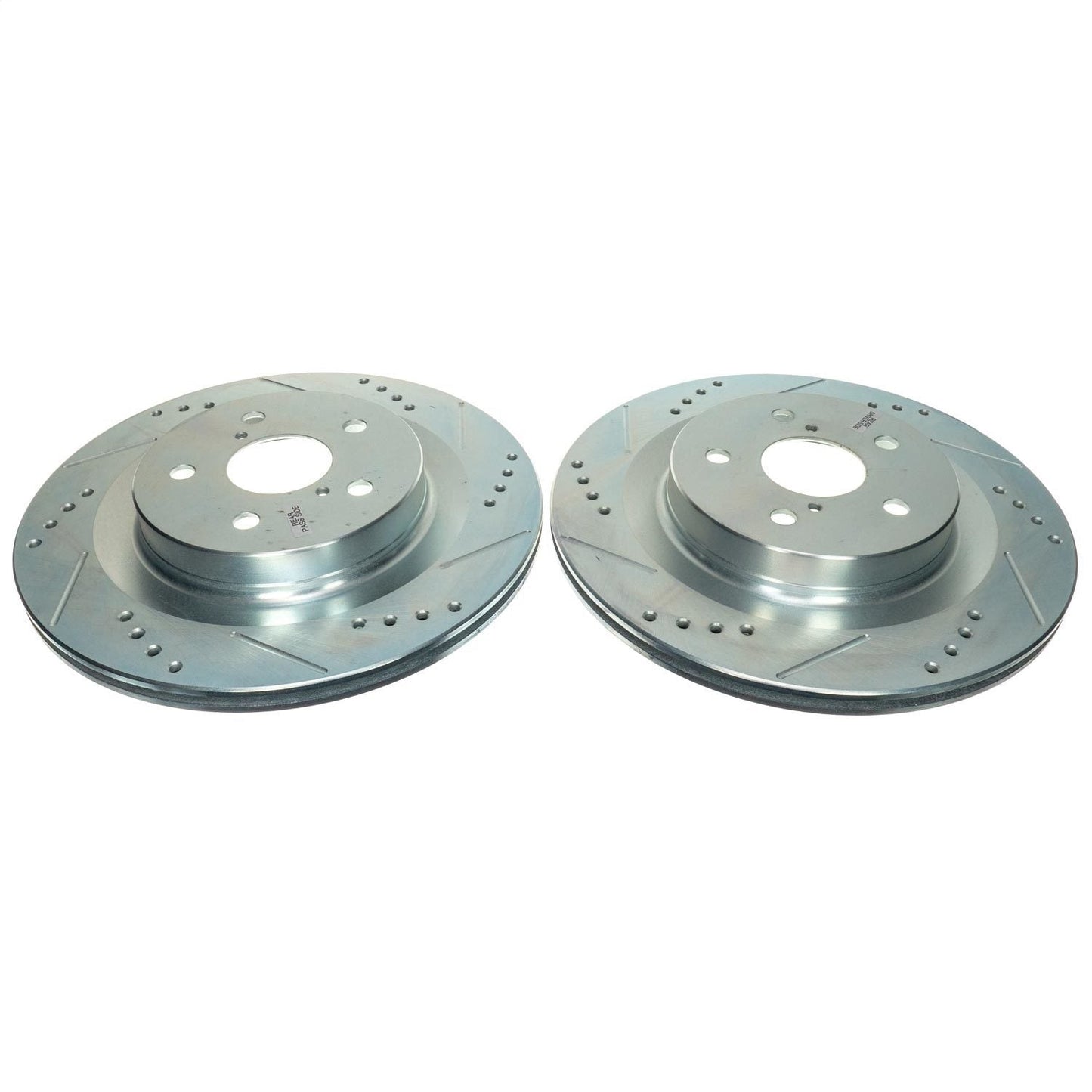 PowerStop Drilled & Slotted Rear Rotors (Pair) | Toyota Sienna (21-22) (JBR1798XPR)