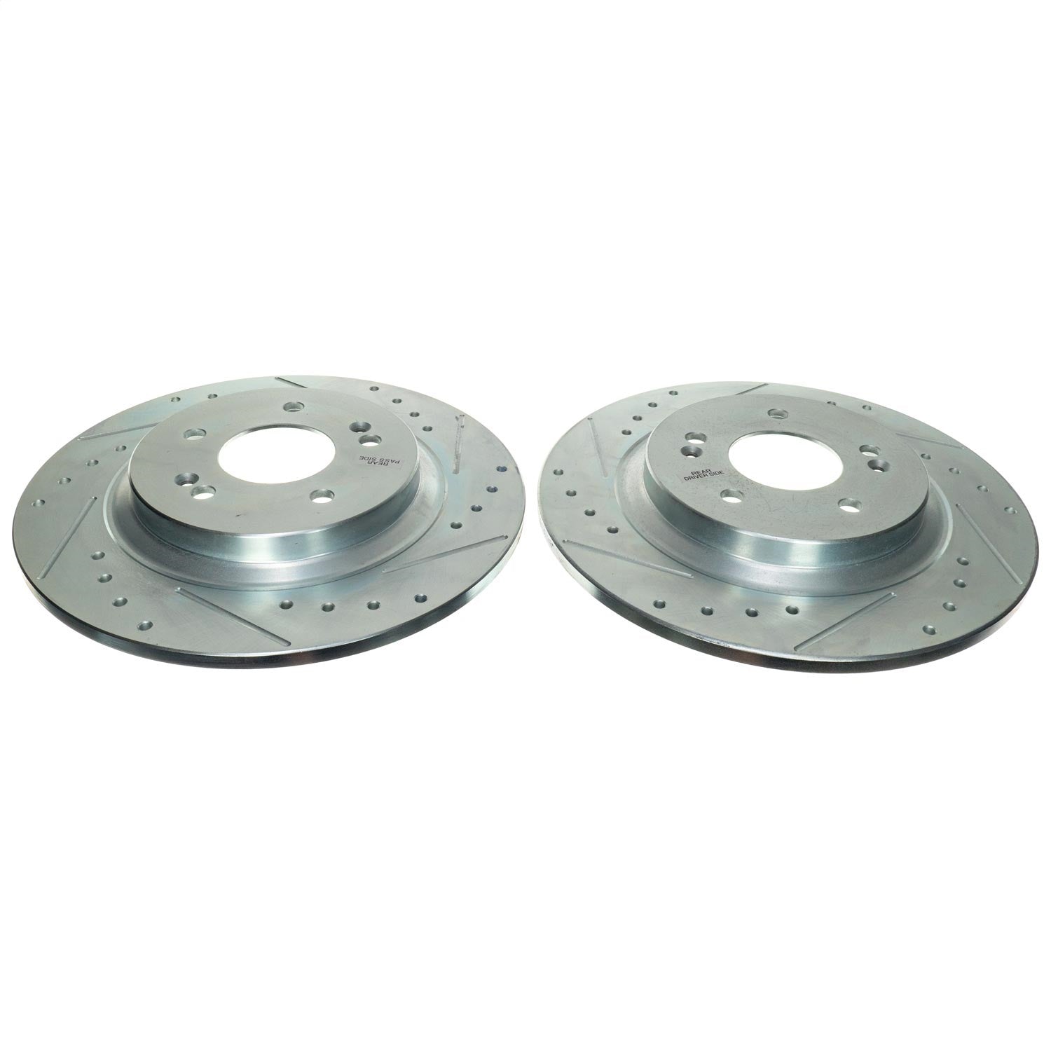 PowerStop Rear Drilled & Slotted Rotor (Pair) | Kia Sorento (21) (JBR1903XPR)