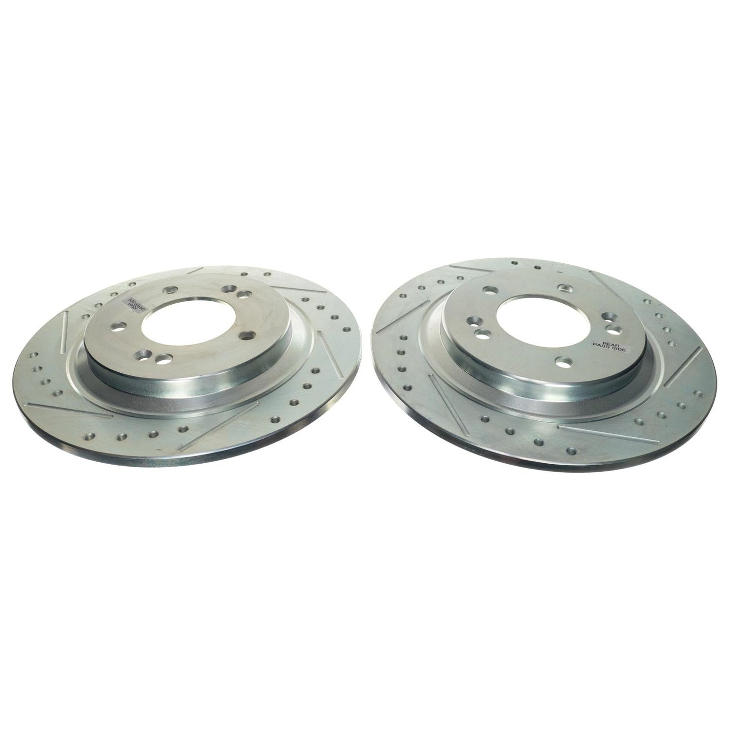 PowerStop Rear Drilled & Slotted Rotors (Pair) | Kia K5 (21-22) (JBR1909XPR)