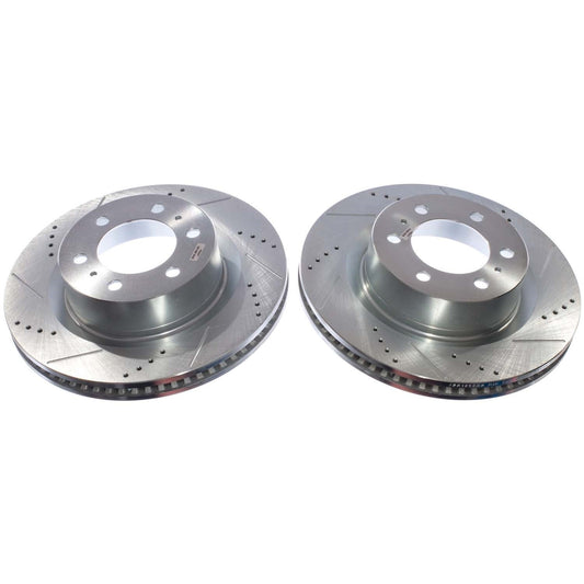 PowerStop Drilled & Slotted Front Rotor (Pair) | Toyota Sequoia (23-24) (JBR1920XPR)