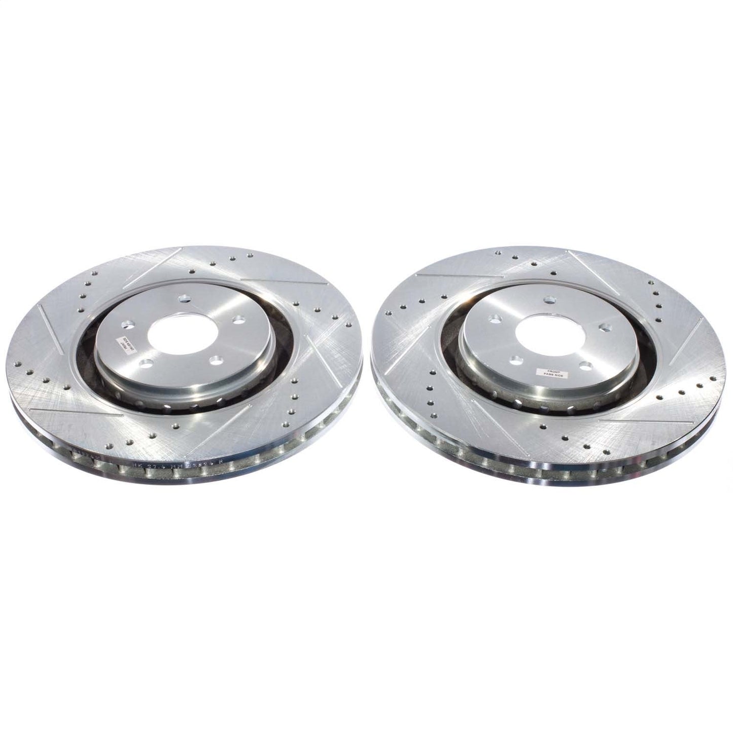 PowerStop Drilled & Slotted Front Rotor (Pair) | Infiniti QX60 (22-24) (JBR1924XPR)
