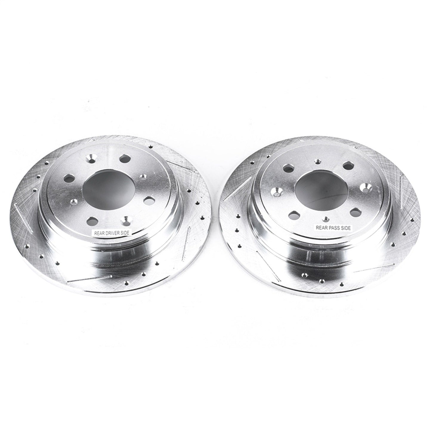 PowerStop Rear Drilled & Slotted Rotors | Acura Integra (90-01) (JBR308XPR)