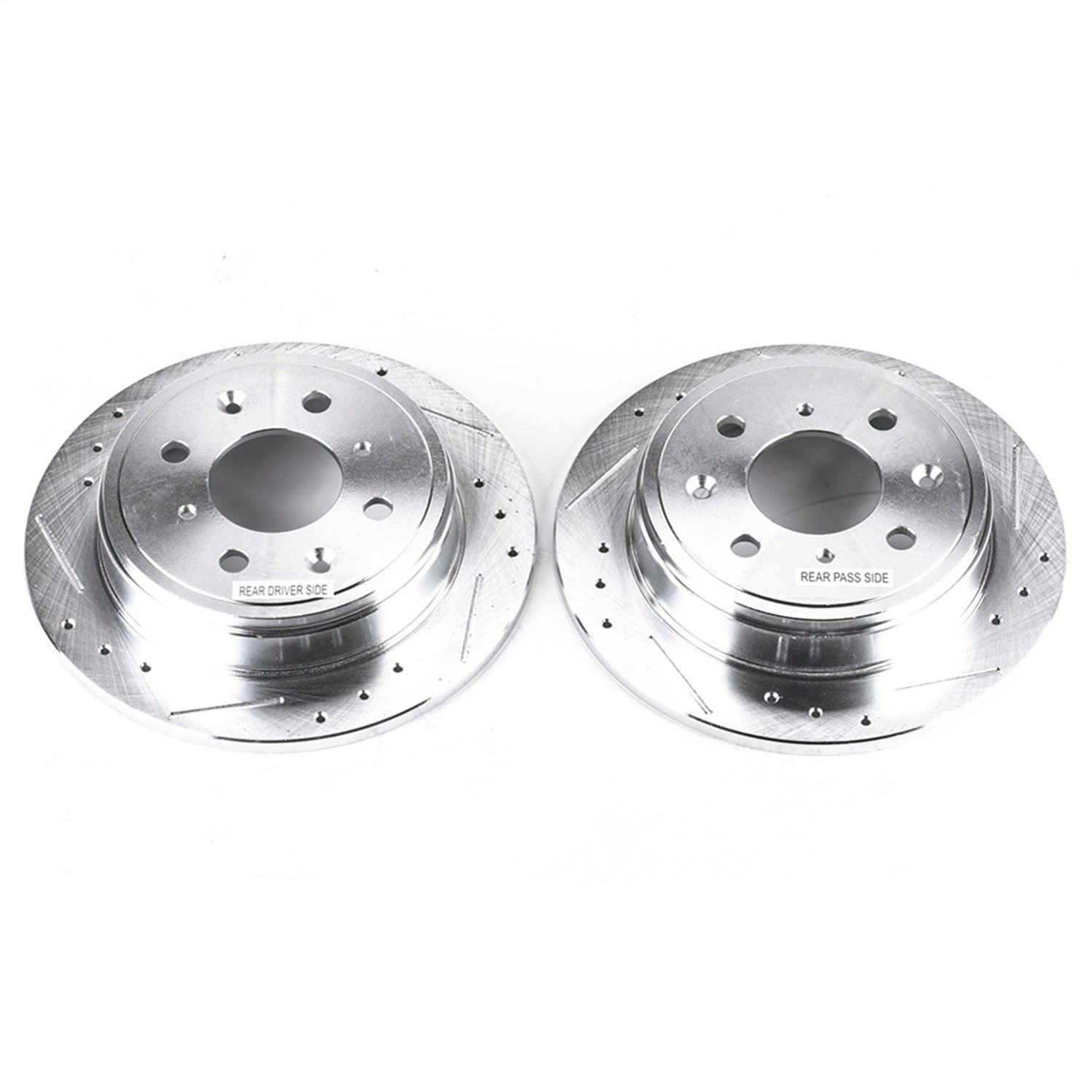 PowerStop Rear Drilled & Slotted Rotors | Acura Integra (90-01) (JBR308XPR)