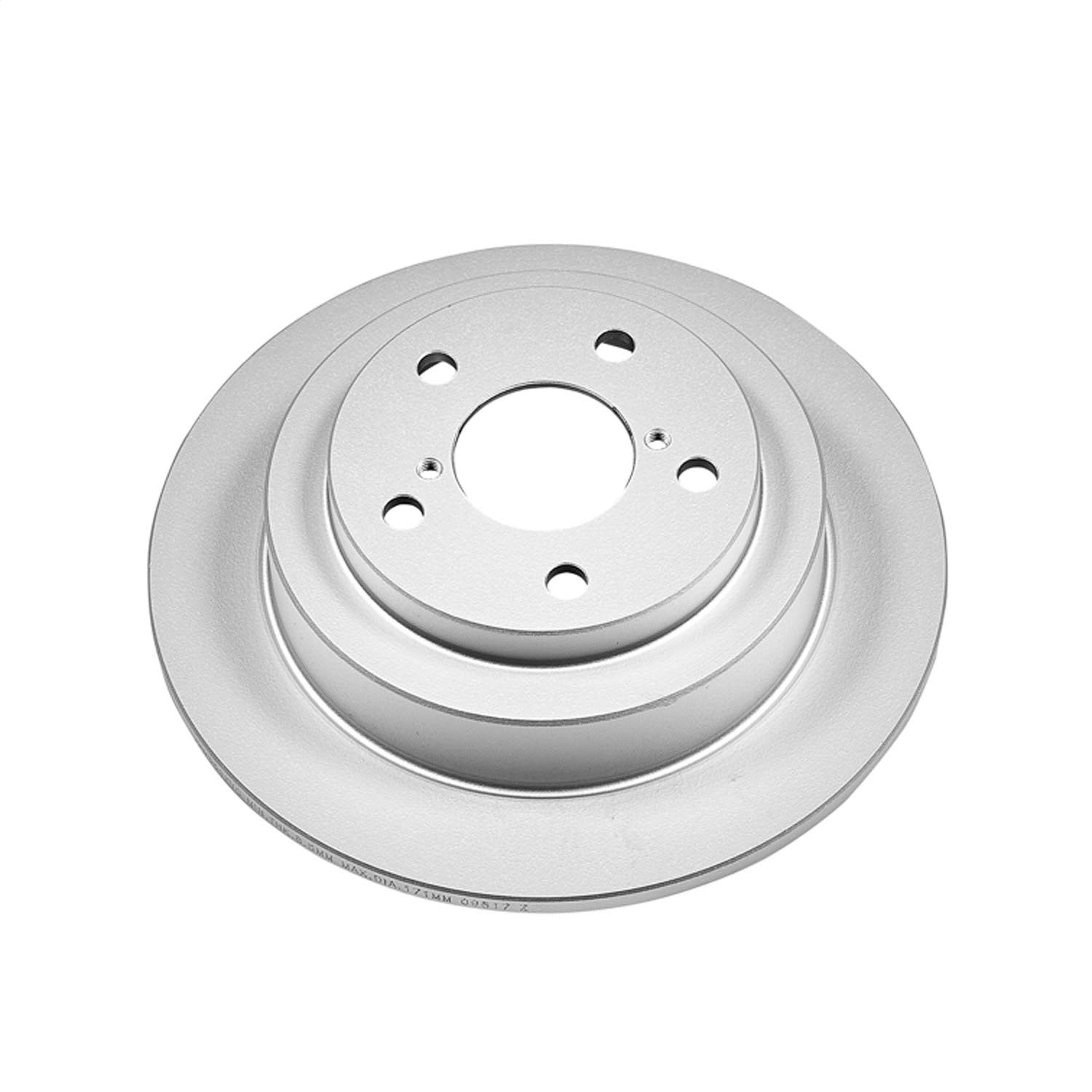 PowerStop Rear Evolution Geomet Coated Rotor | Saab 9-2X (05-06) (JBR359EVC)