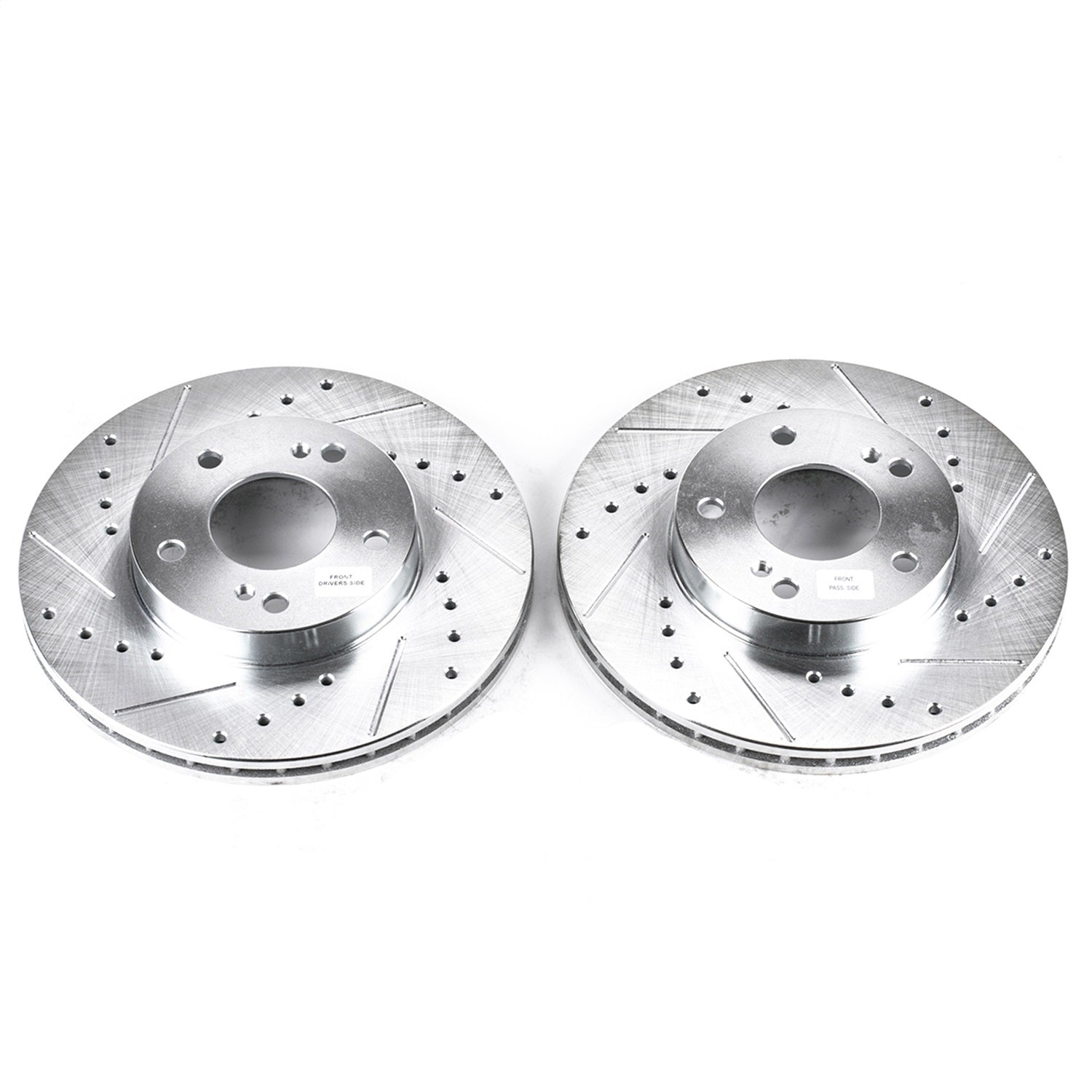 PowerStop Drilled & Slotted Front Rotors | Infiniti I30 (96-99) (JBR505XPR)