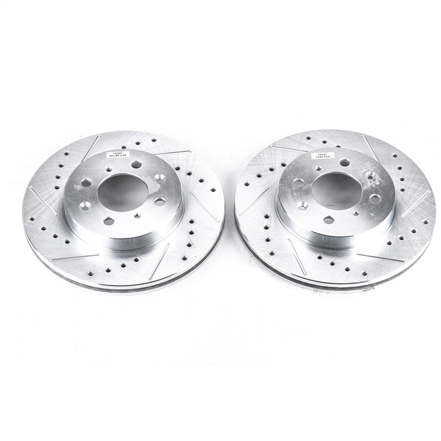 PowerStop Drilled & Slotted Front Rotors | Acura EL (97-05) (JBR522XPR)
