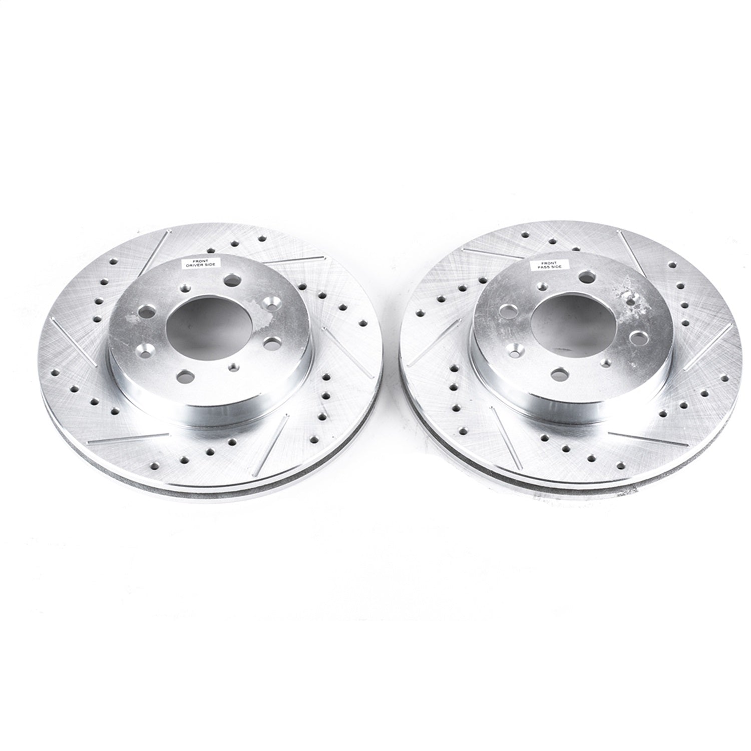 PowerStop Drilled & Slotted Front Rotors | Acura EL (97-05) (JBR522XPR)