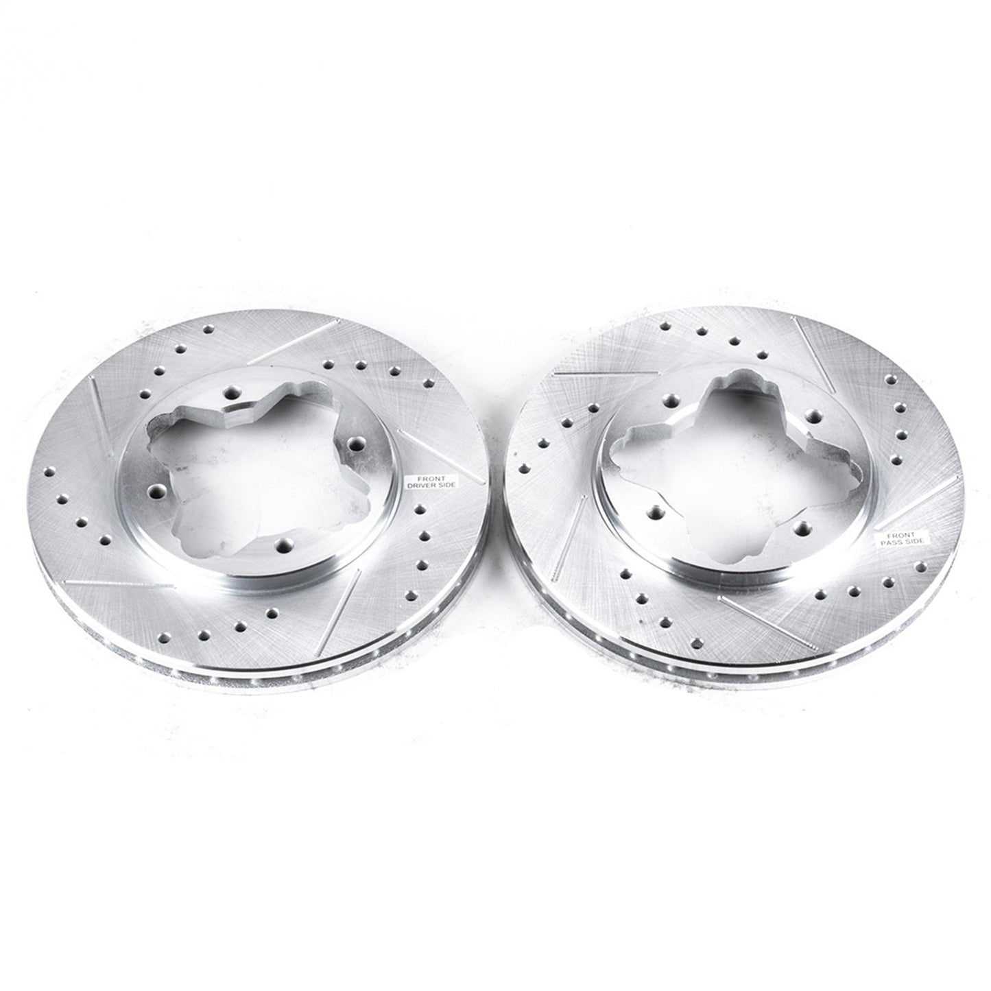 PowerStop Drilled & Slotted Front Rotors | Acura CL (97) (JBR524XPR)