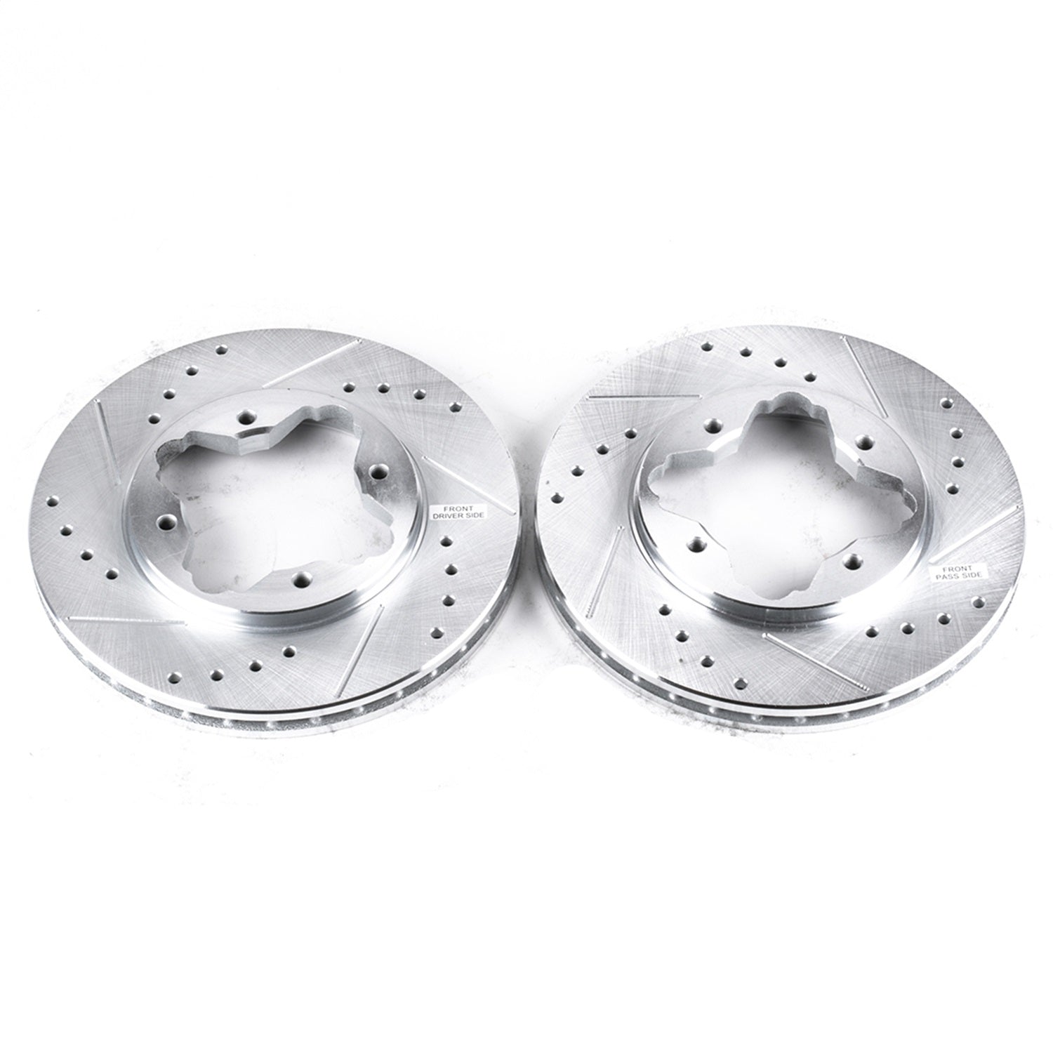 PowerStop Drilled & Slotted Front Rotors | Acura CL (97) (JBR524XPR)