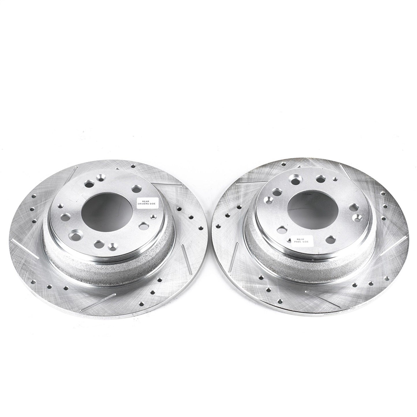 PowerStop Drilled & Slotted Rear Rotors | Acura Legend (91-95) (JBR529XPR)
