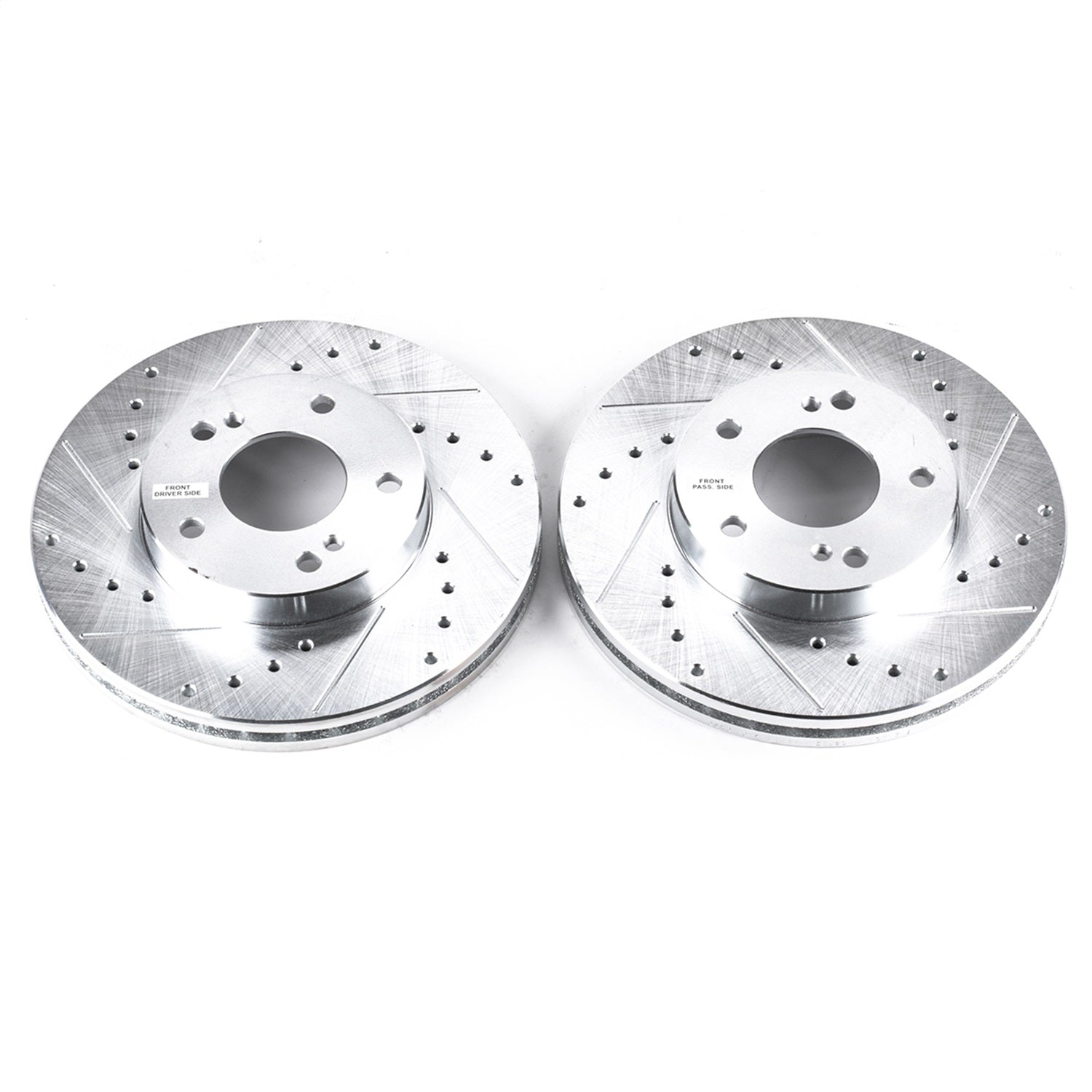 PowerStop Drilled & Slotted Front Rotors | Infiniti J30 (93-97) (JBR550XPR)