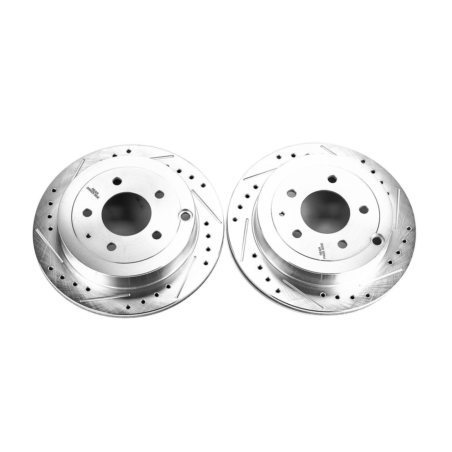 PowerStop Drilled & Slotted Rear Rotors | Mazda 929 (92-95) (JBR575XPR)