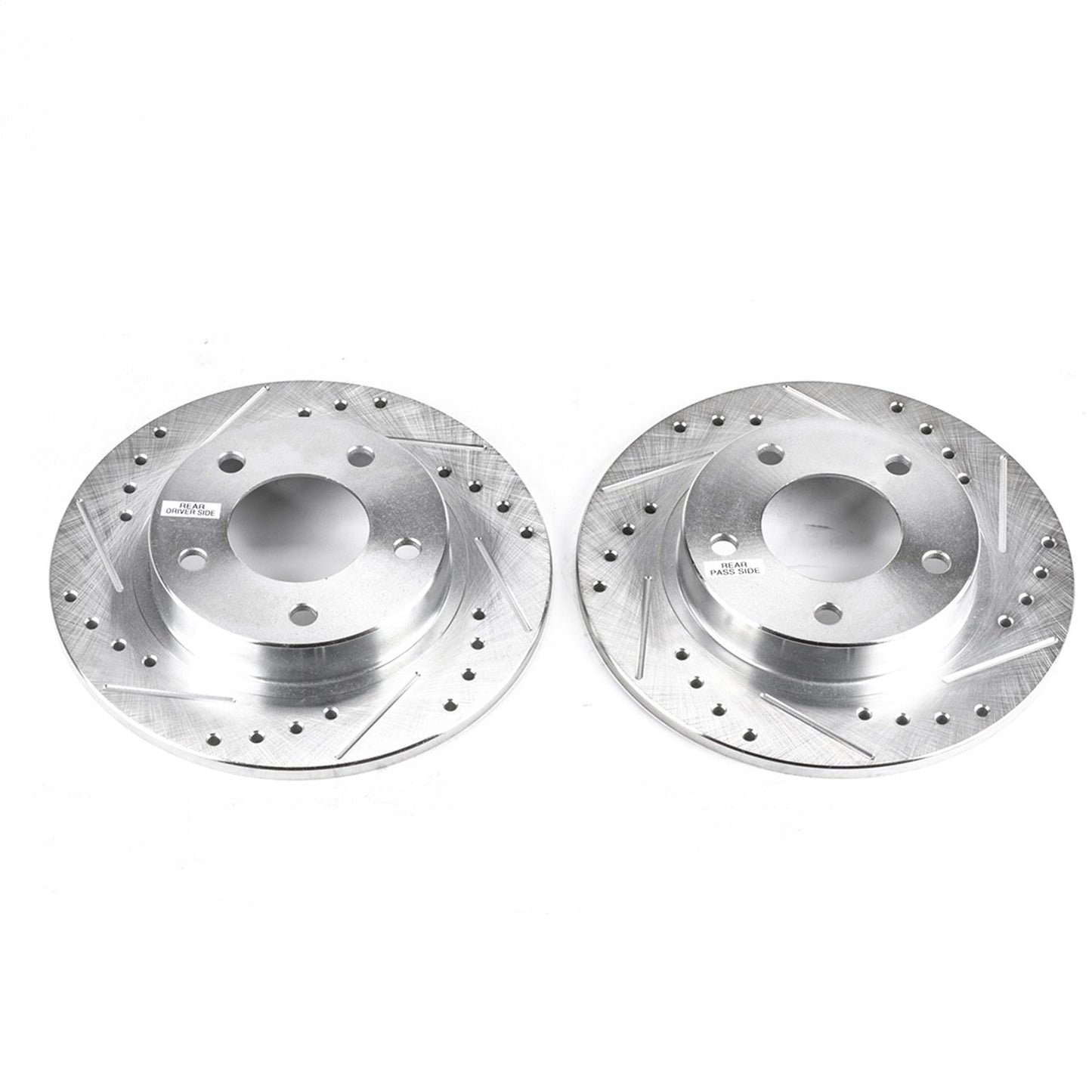 PowerStop Rear Evolution Drilled & Slotted Rotors - Pair | Ford Probe (93-97) (JBR578XPR)