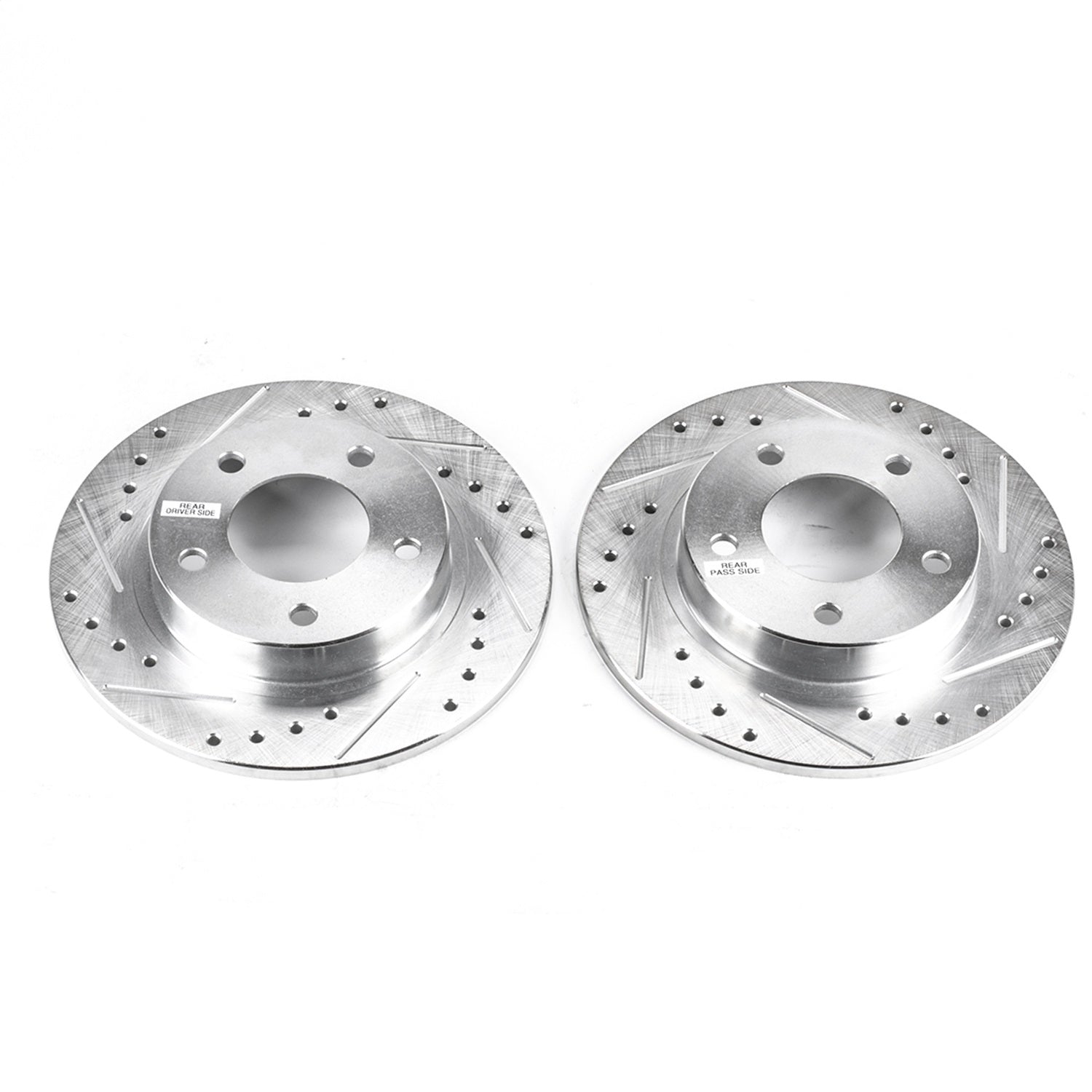 PowerStop Rear Evolution Drilled & Slotted Rotors - Pair | Ford Probe (93-97) (JBR578XPR)