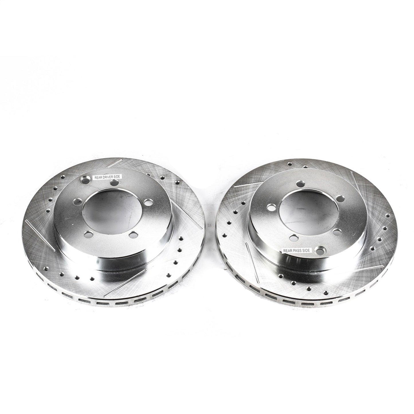 PowerStop Drilled & Slotted Rear Rotors | Dodge Stealth (91-93) (JBR585XPR)