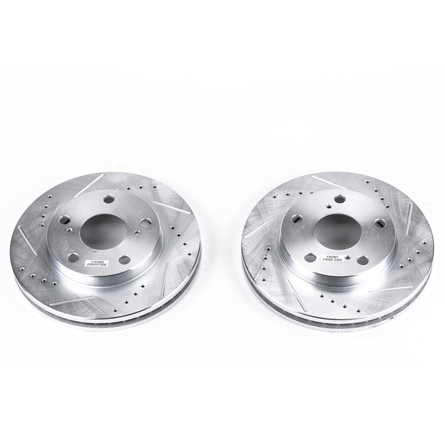 PowerStop Drilled & Slotted Front Rotors | Toyota Camry (92-01) (JBR711XPR)