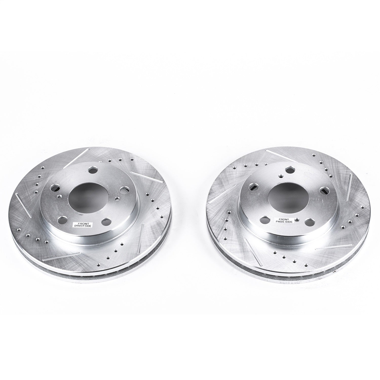 PowerStop Drilled & Slotted Front Rotors | Toyota Camry (92-01) (JBR711XPR)
