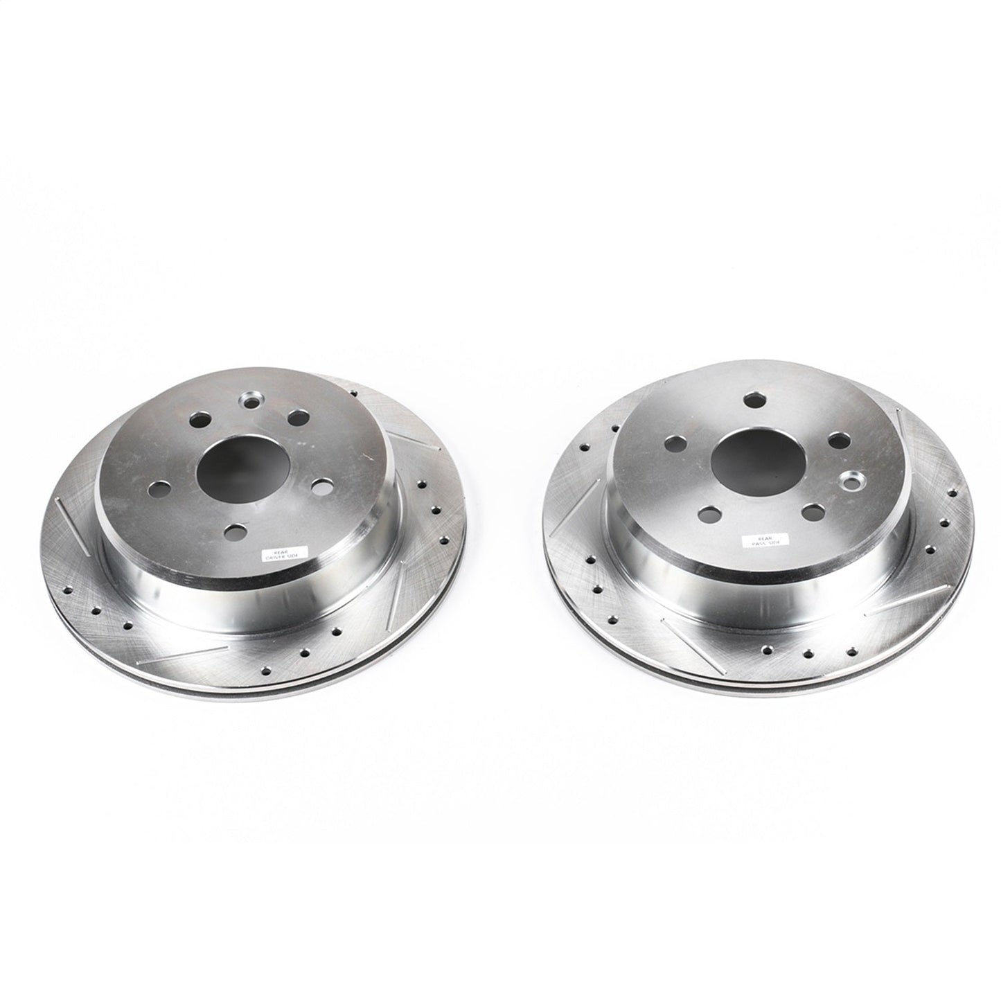 PowerStop Rear Drilled & Slotted Rotors | Lexus SC300 (92-98) (JBR715XPR)